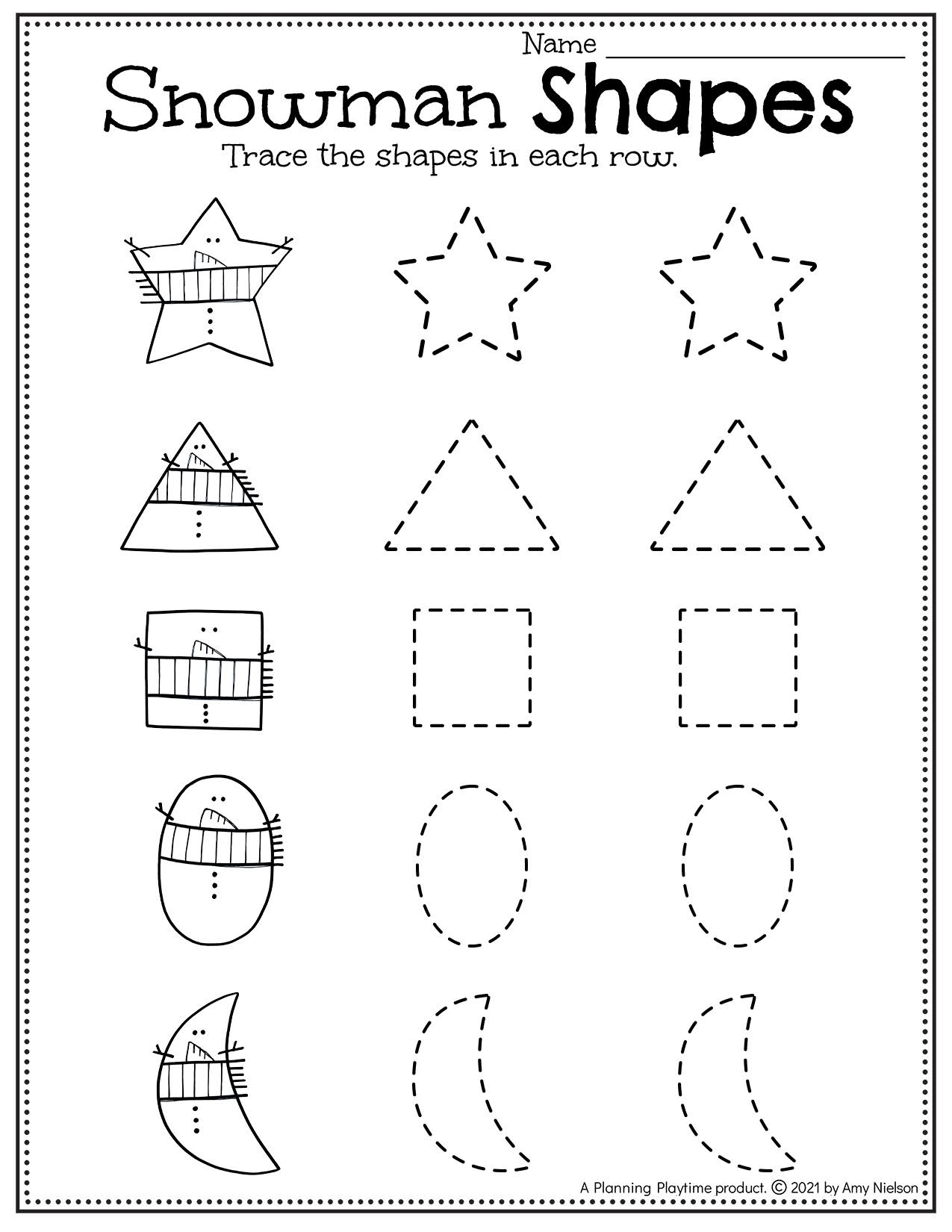 Winter Worksheets Preschool Planning Playtime Winter Worksheets Preschool Planning Playtime