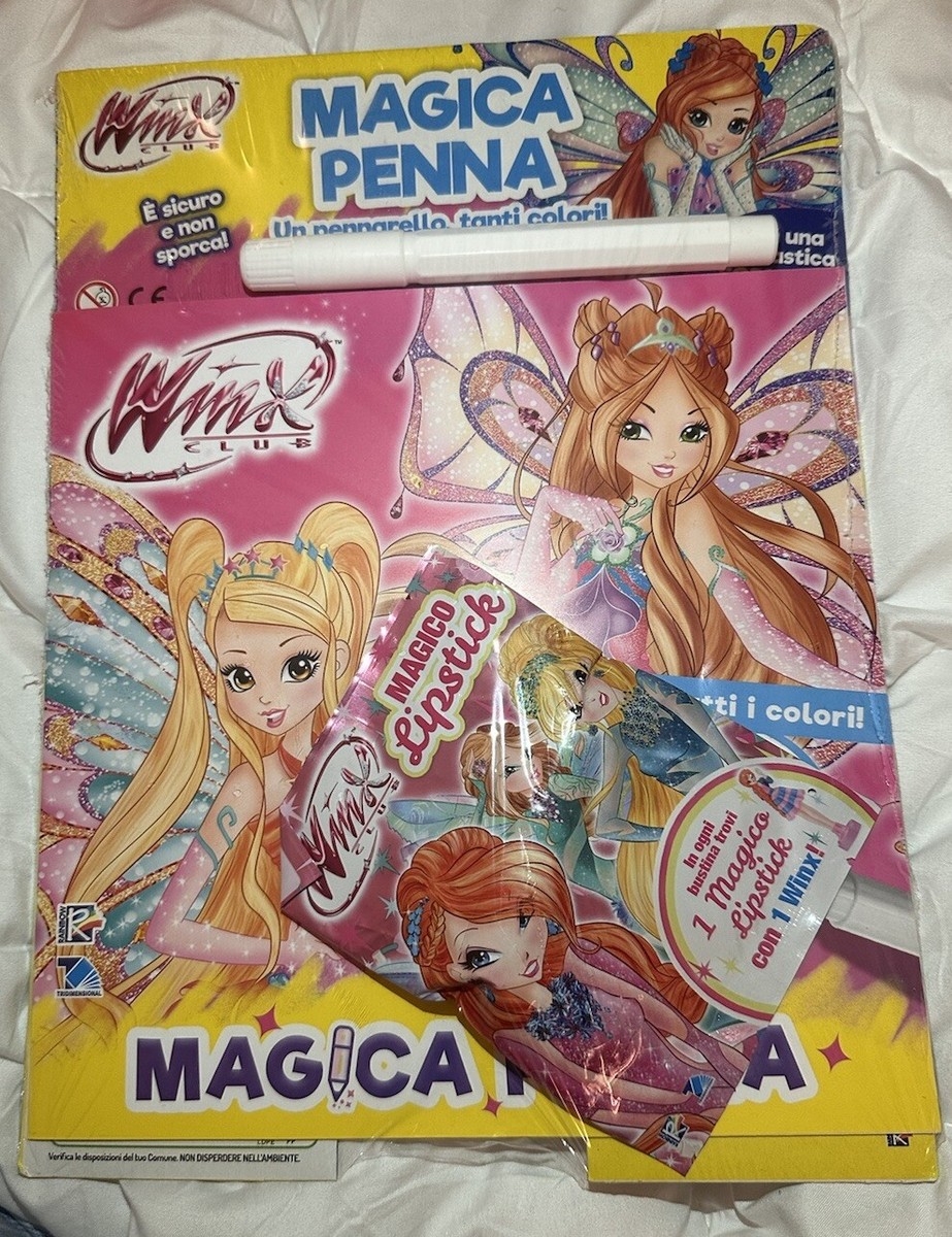 Winx Club Coloring Book Surprise Lipstick EBay