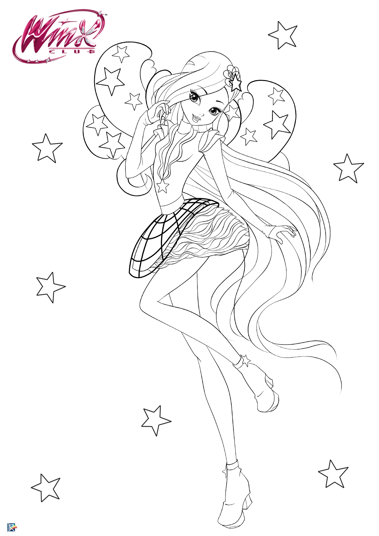 Winx Club Season 8 Coloring Pages With Cosmix Transformation YouLoveIt
