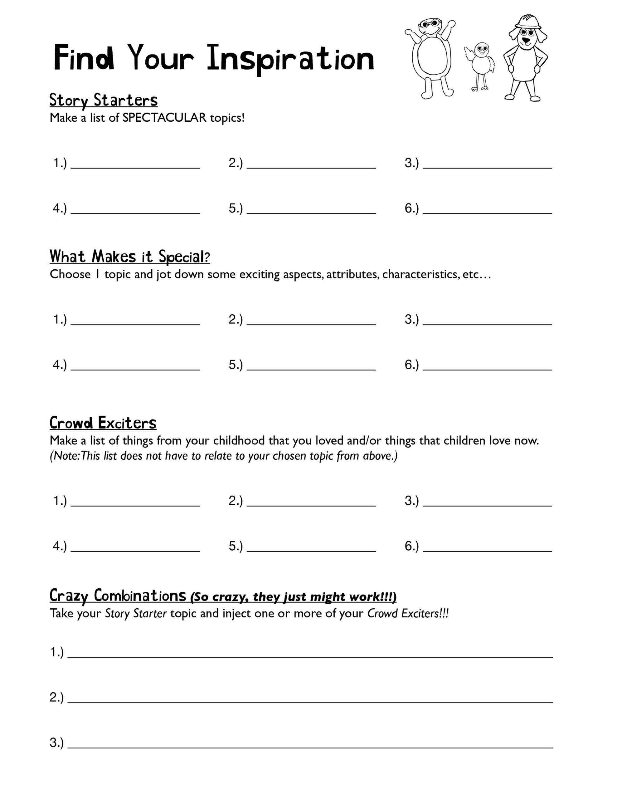 Write Your Own Stories Story Spectacular