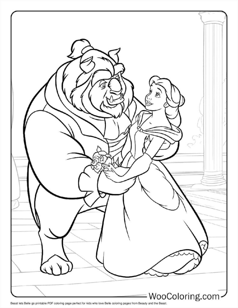 100 Belle Coloring Pages Free PDF To Print Woo Coloring 100 Belle Coloring Pages Free PDF To Print Woo Coloring