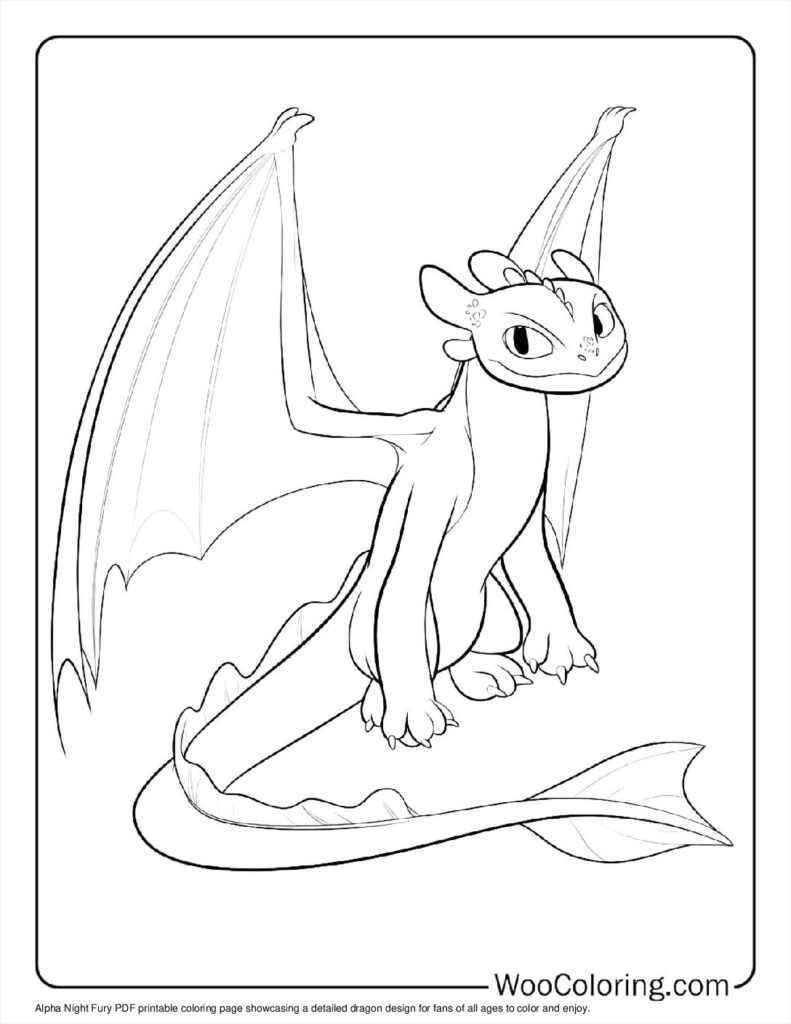 dragon coloring pages