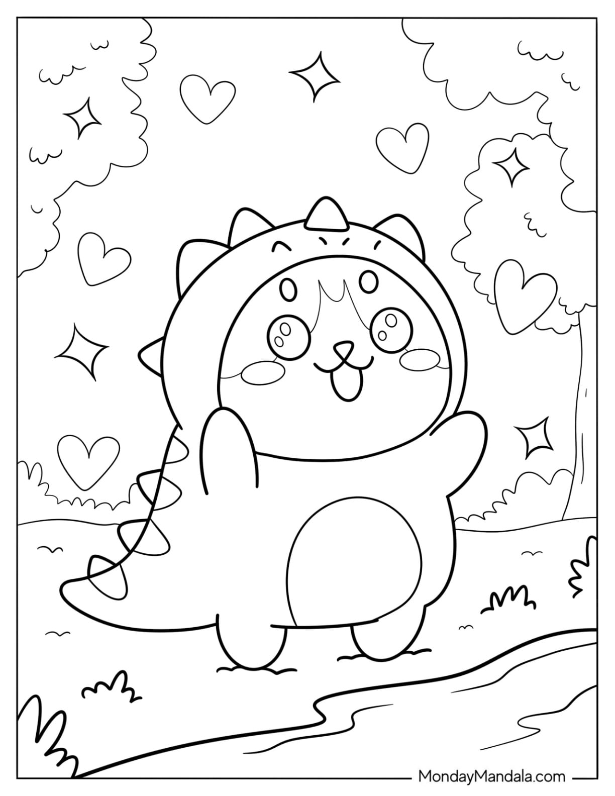 kawaii coloring pages