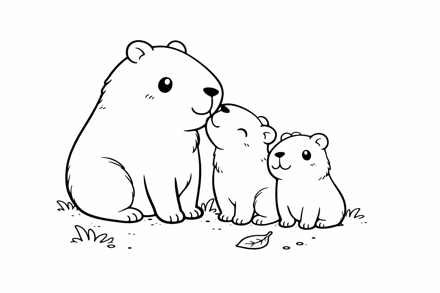 11 Cute Capybara Coloring Pages Meet The Internet s Chillest Animal Kids Quotes Kids Coloring Pages Riddles Poems Printable Activities