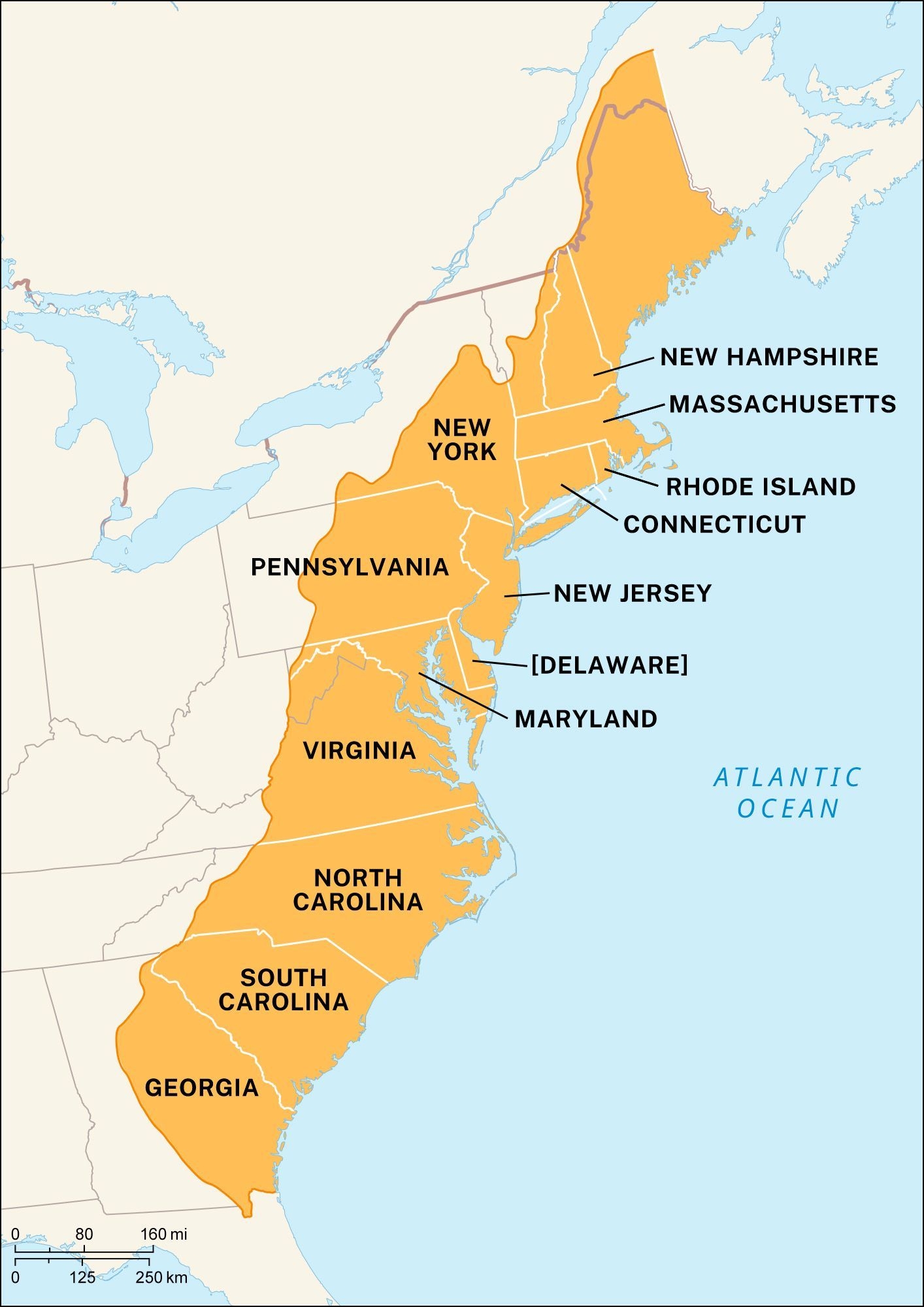 13 Colonies Students Britannica Kids Homework Help