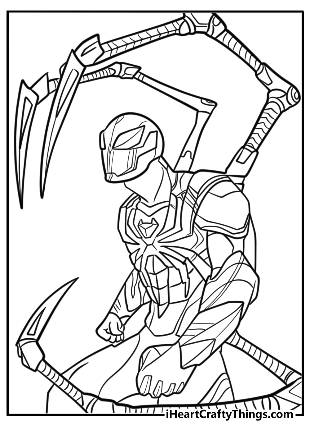 spider man coloring pages