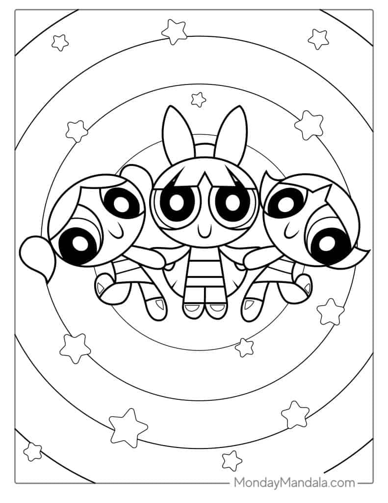 girl coloring pages