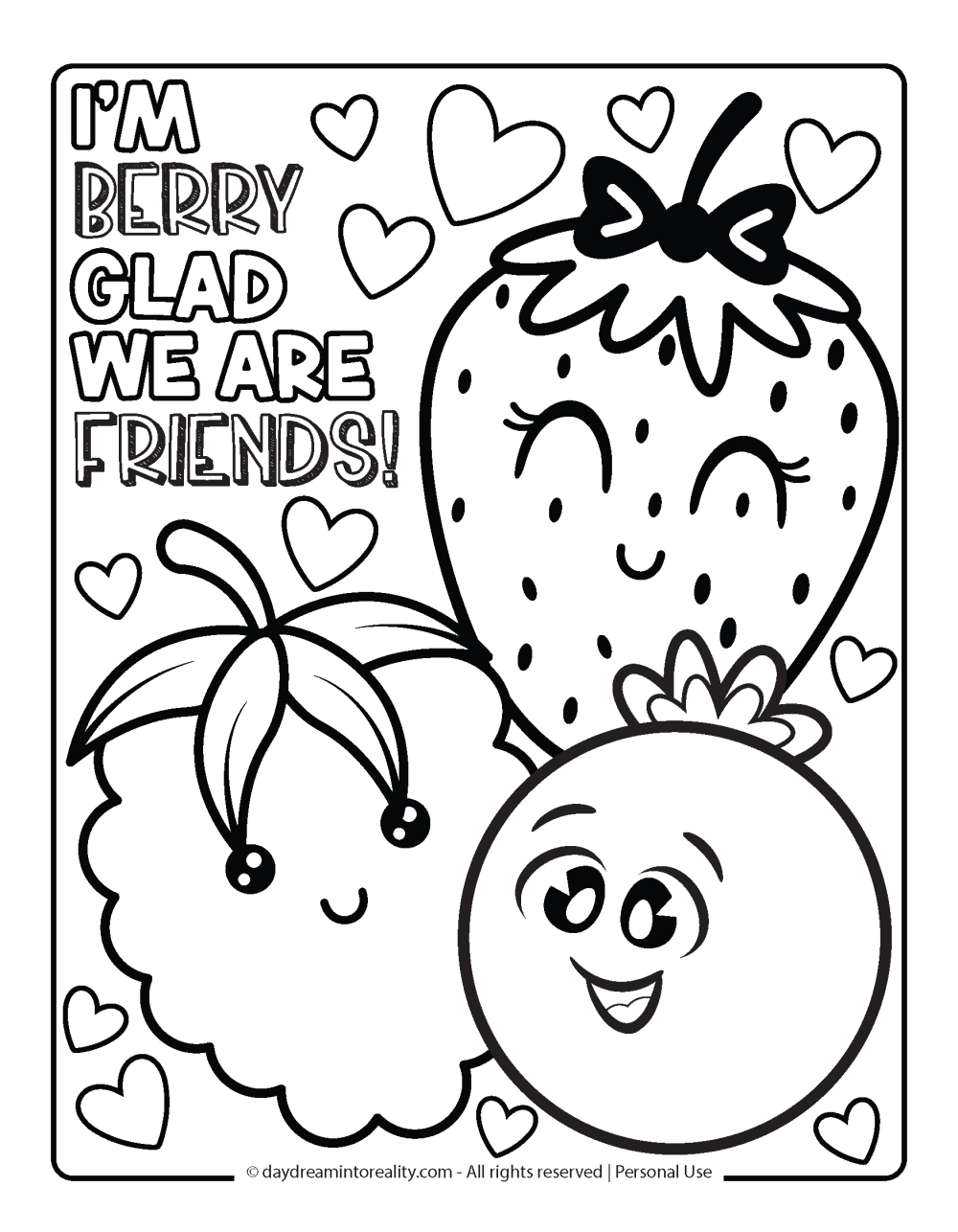 30 Free Valentine s Day Coloring Pages PDF Daydream Into Reality