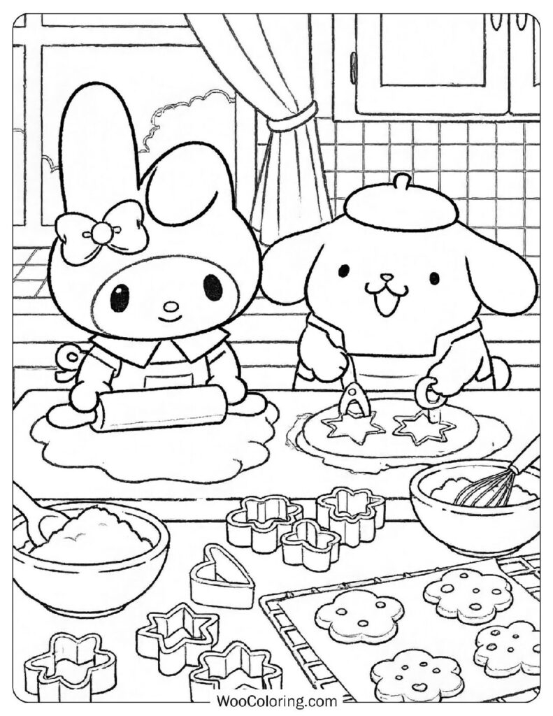 34 My Melody Coloring Pages Free PDF To Print Woo Coloring 34 My Melody Coloring Pages Free PDF To Print Woo Coloring