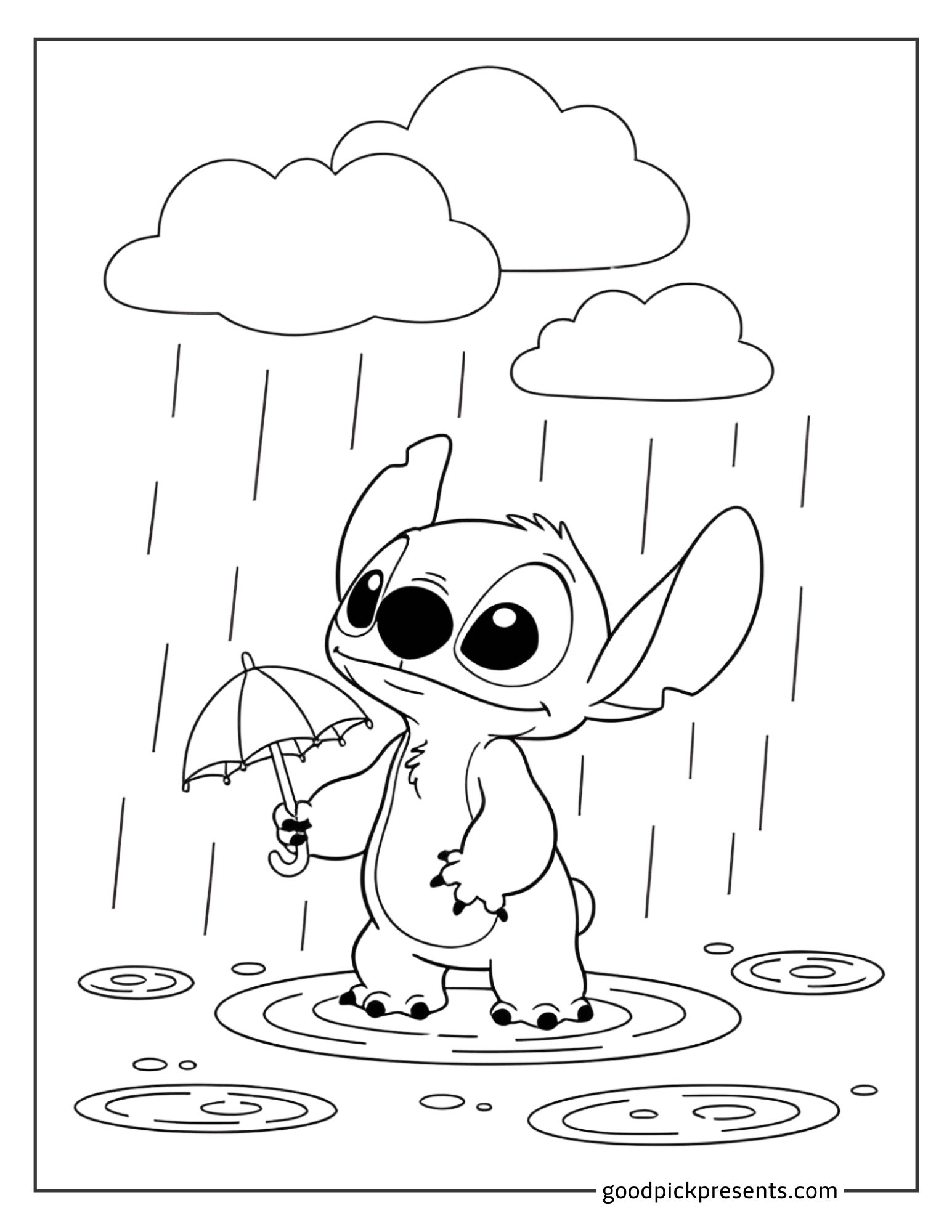 34 Stitch Coloring Pages Free PDF Printables 