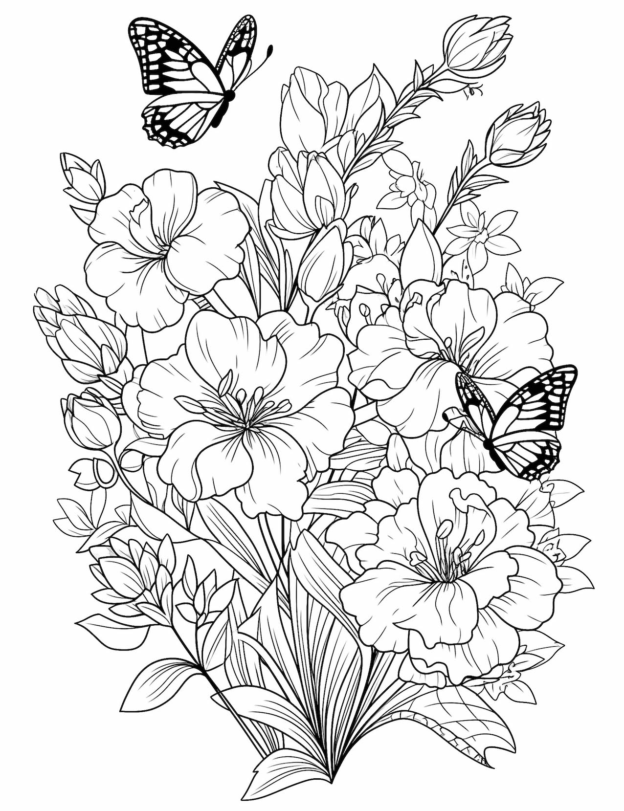 spring time coloring pages spring time coloring pages