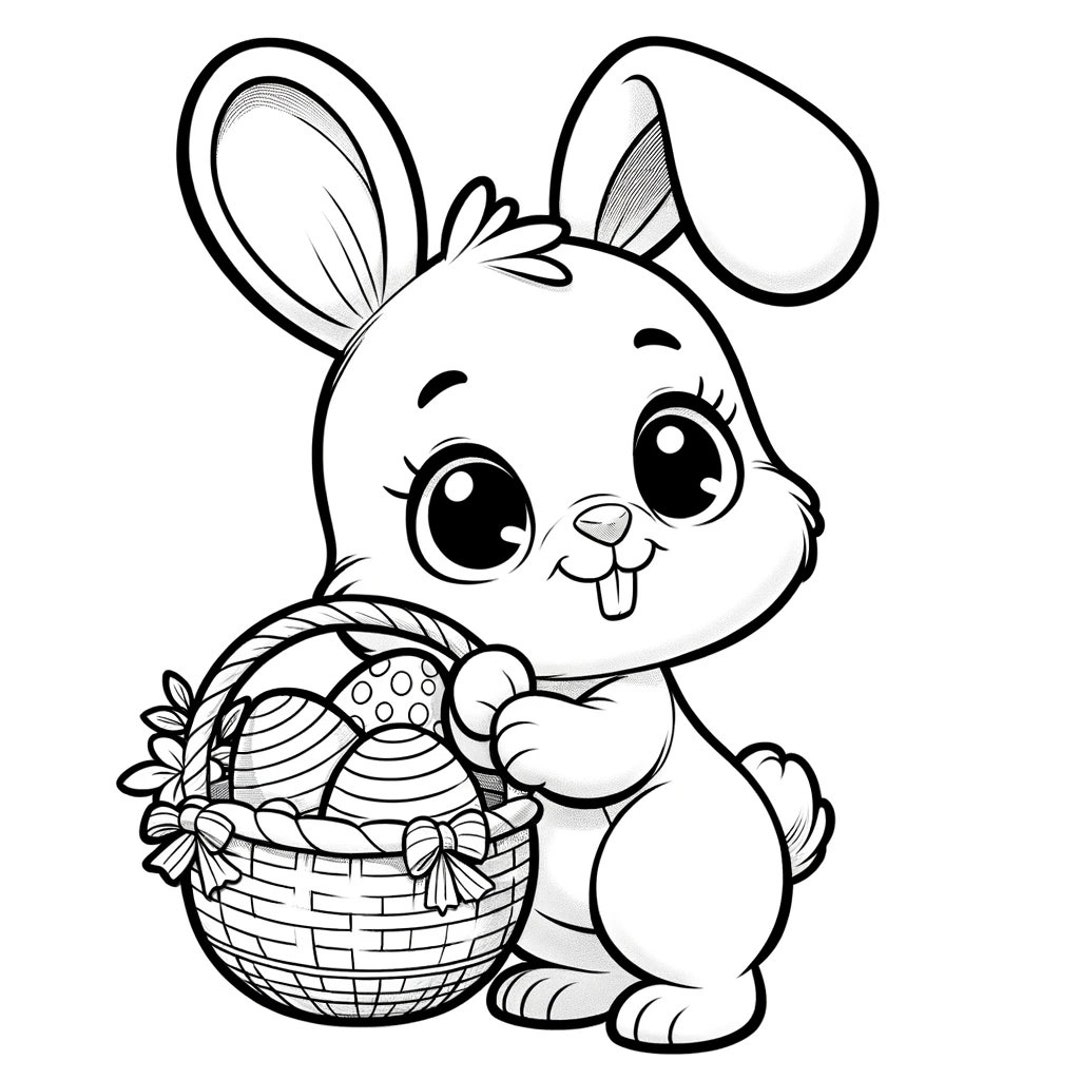 5 Easter Coloring Pages Easter Coloring Bundle Easter Bunny Coloring Easter Egg Coloring Etsy Israel