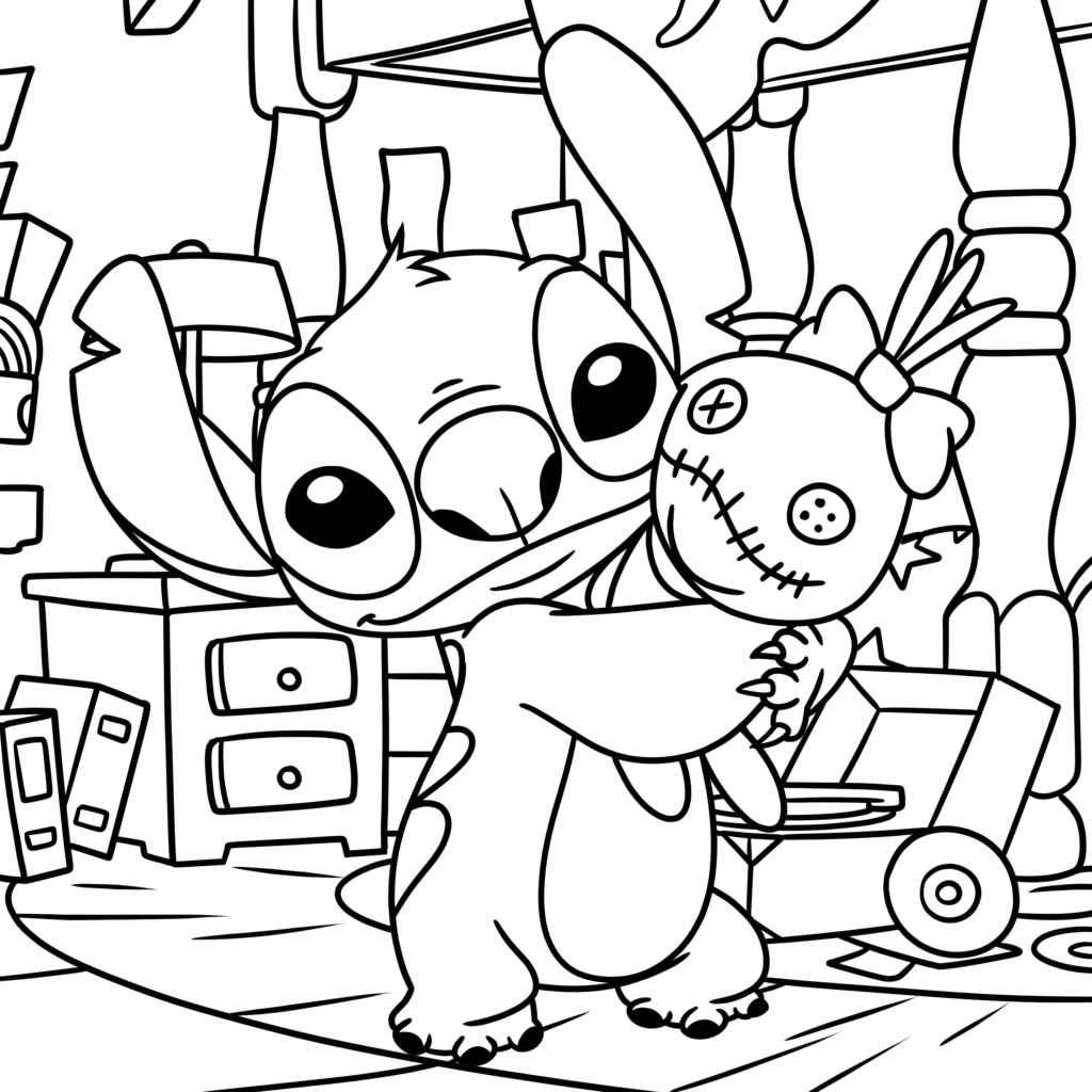 stitch coloring pages printable stitch coloring pages printable