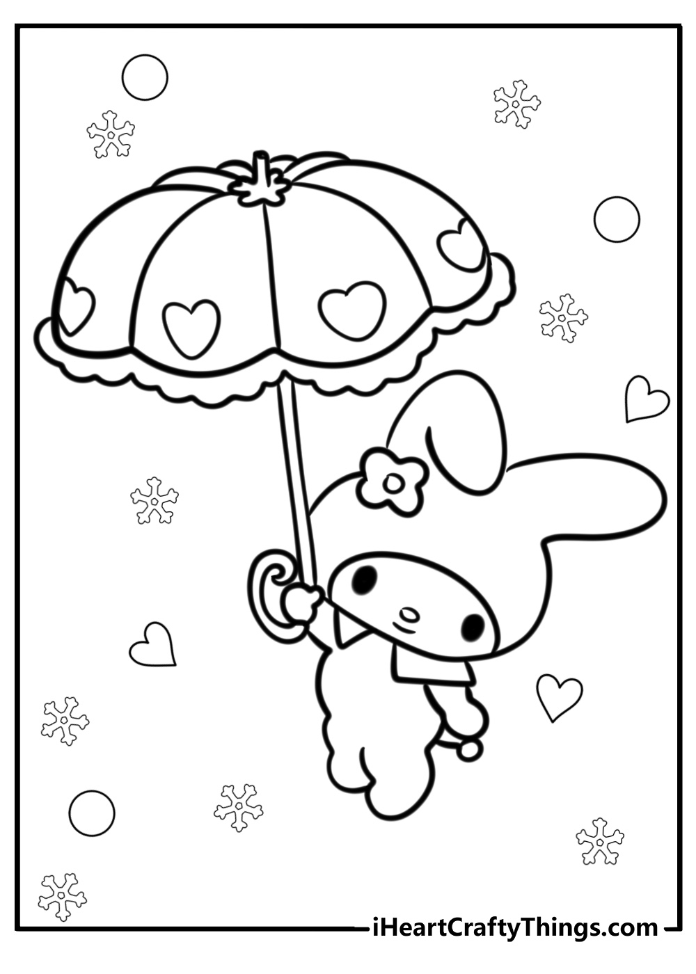 50 Free My Melody Coloring Pages Easy PDF Sheets For Kids 50 Free My Melody Coloring Pages Easy PDF Sheets For Kids