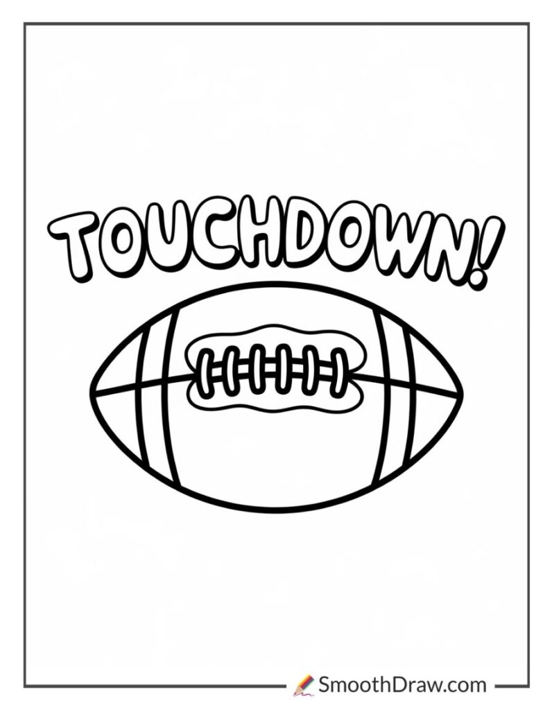 53 Football Coloring Pages