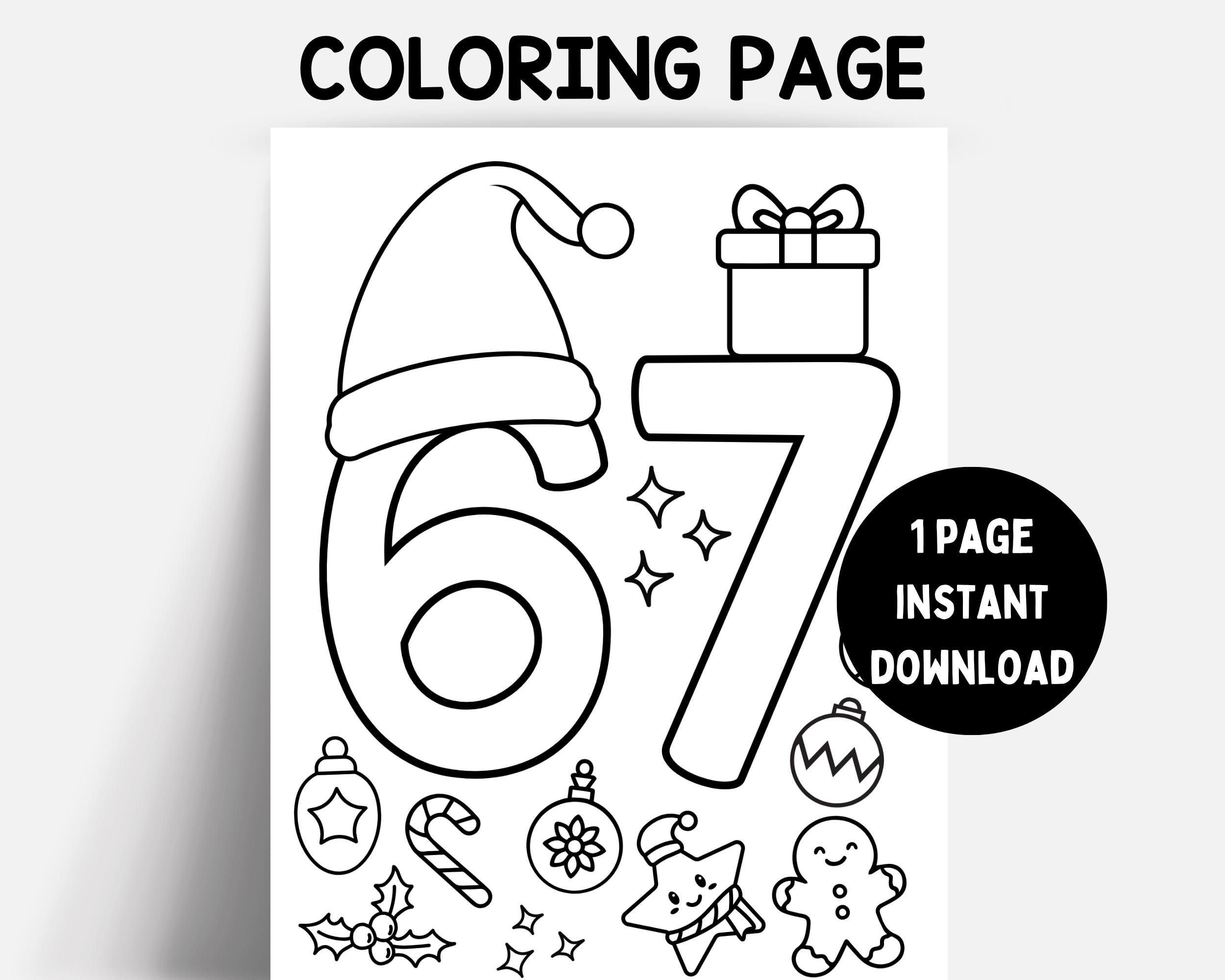 67 Christmas Coloring Page Six Seven 6 7 Meme Coloring Sheet Holiday Coloring Printable Gen Alpha Slang Six Seven Digital Download Etsy Ireland 67 Christmas Coloring Page Six Seven 6 7 Meme Coloring Sheet Holiday Coloring Printable Gen Alpha Slang Six Seven Digital Download Etsy Ireland