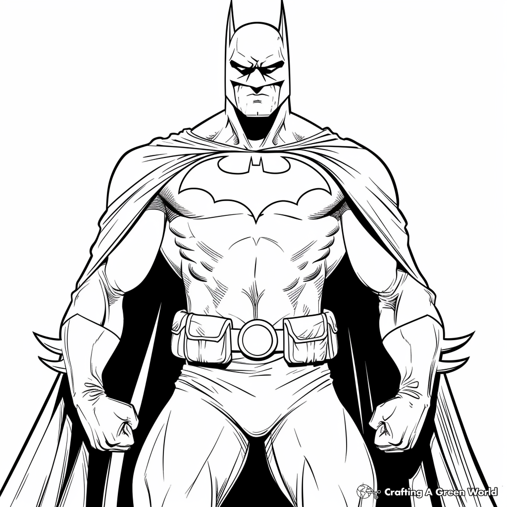 Batman Coloring Pages Free Printable 