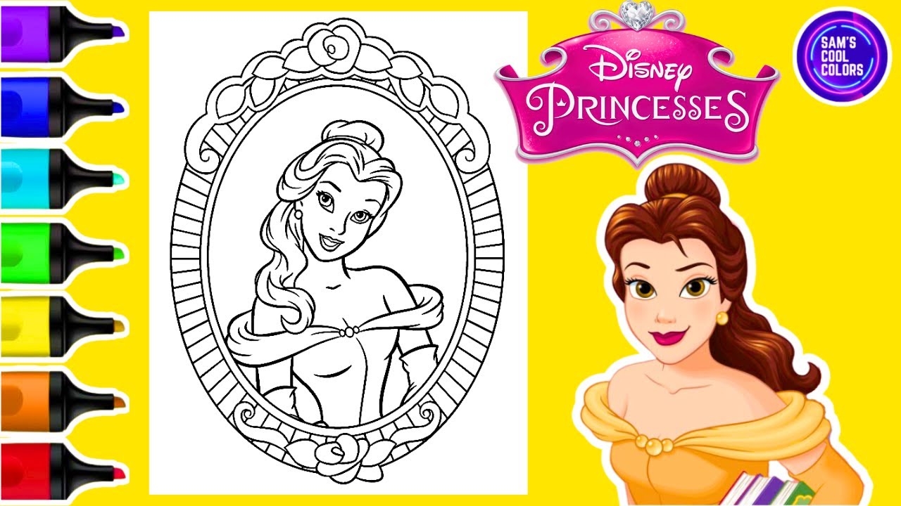 belle coloring pages belle coloring pages