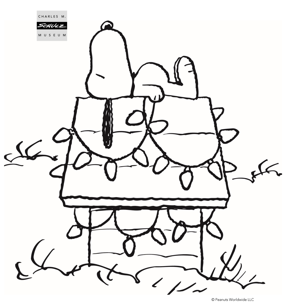 snoopy coloring pages