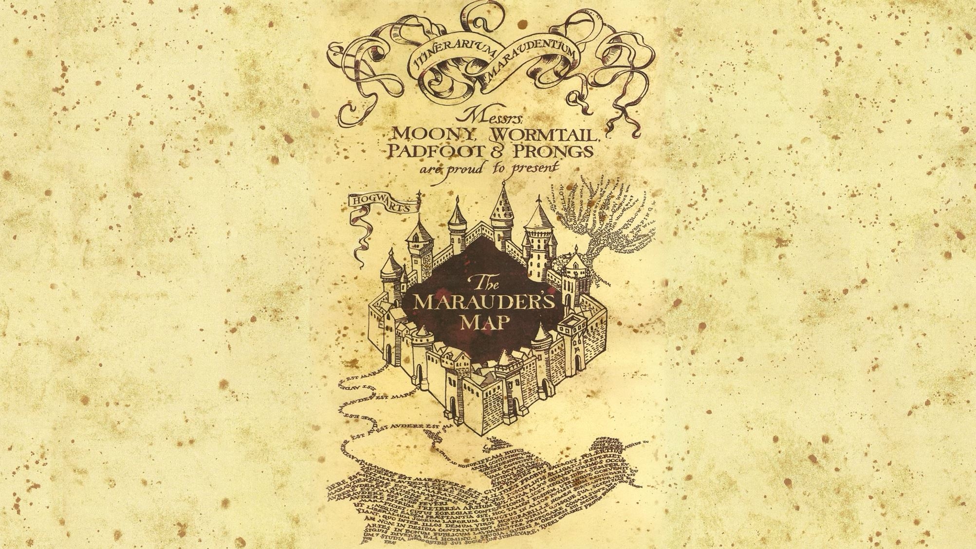 marauders map printable marauders map printable