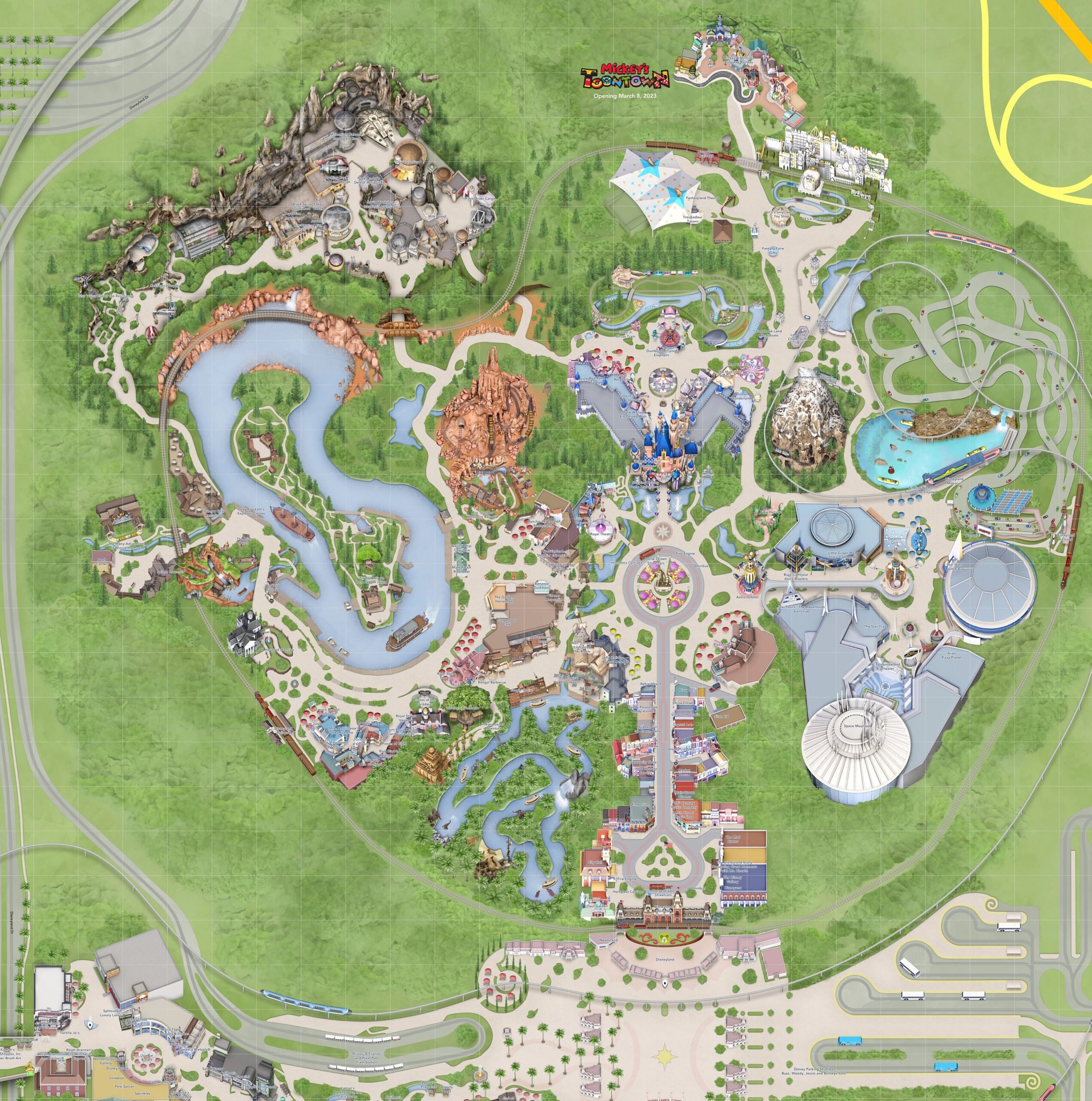 printable map of disneyland