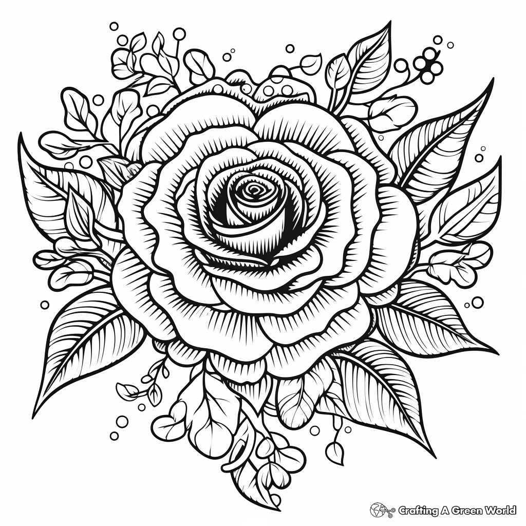 coloring pages flowers