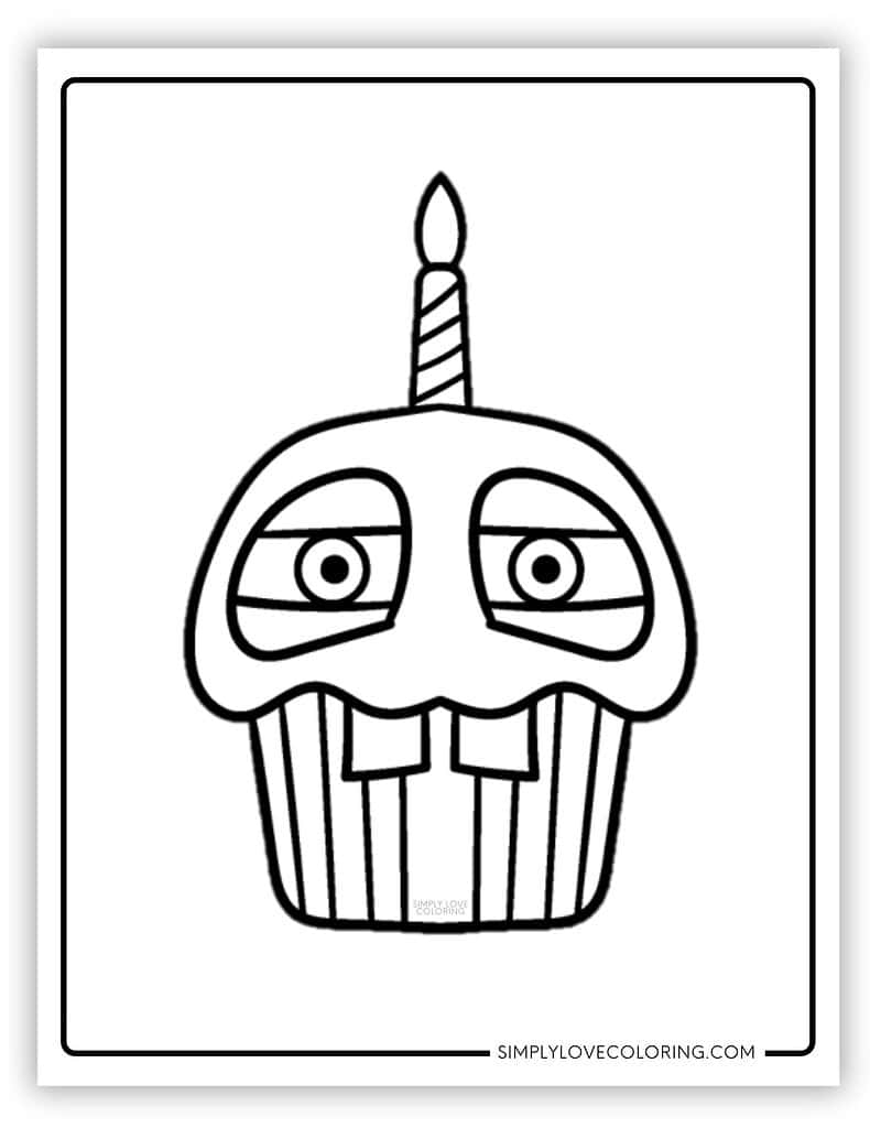 fnaf coloring pages