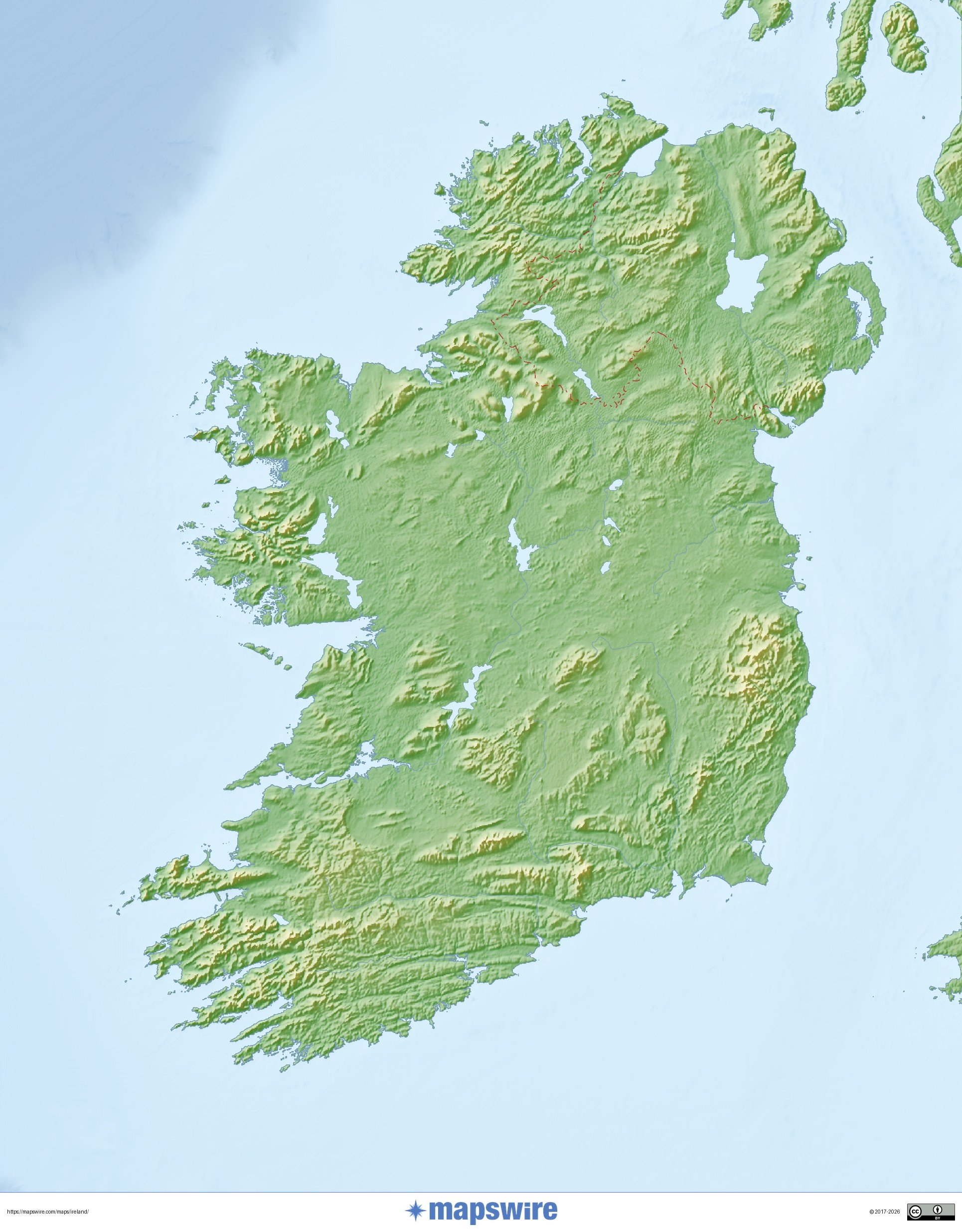 Free Maps Of Ireland Mapswire