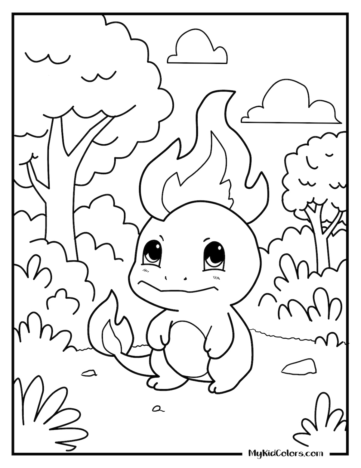 pokemon coloring in pages