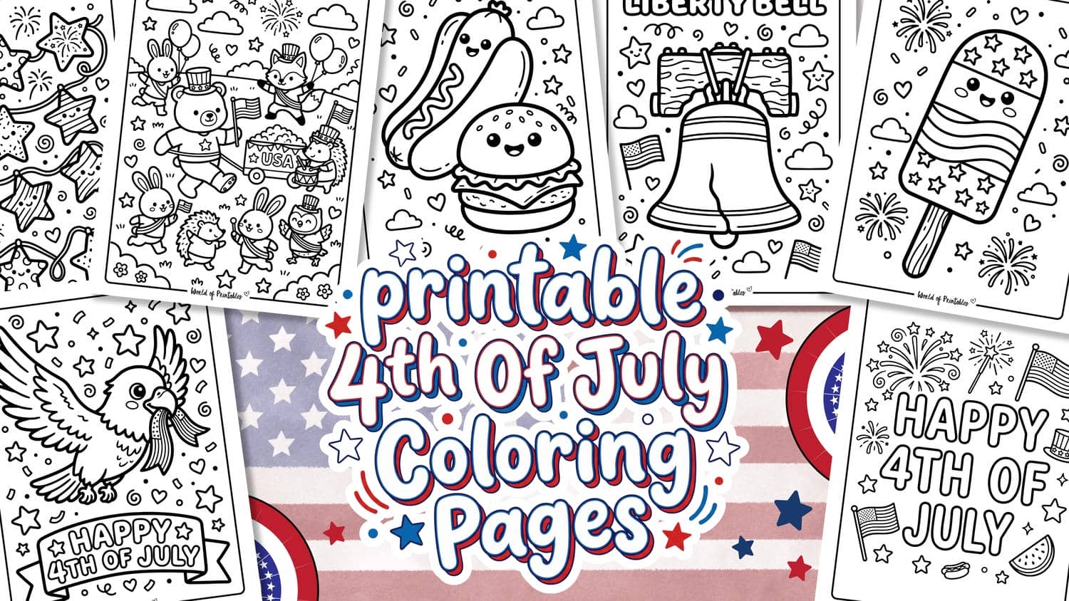 4th of july coloring pages