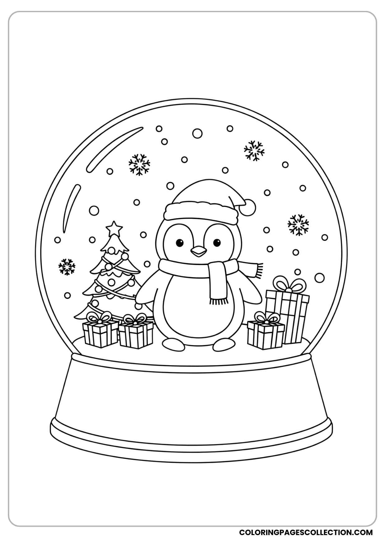 Free Printable Christmas Penguin Coloring Pages For Holiday Fun Free Printable Christmas Penguin Coloring Pages For Holiday Fun