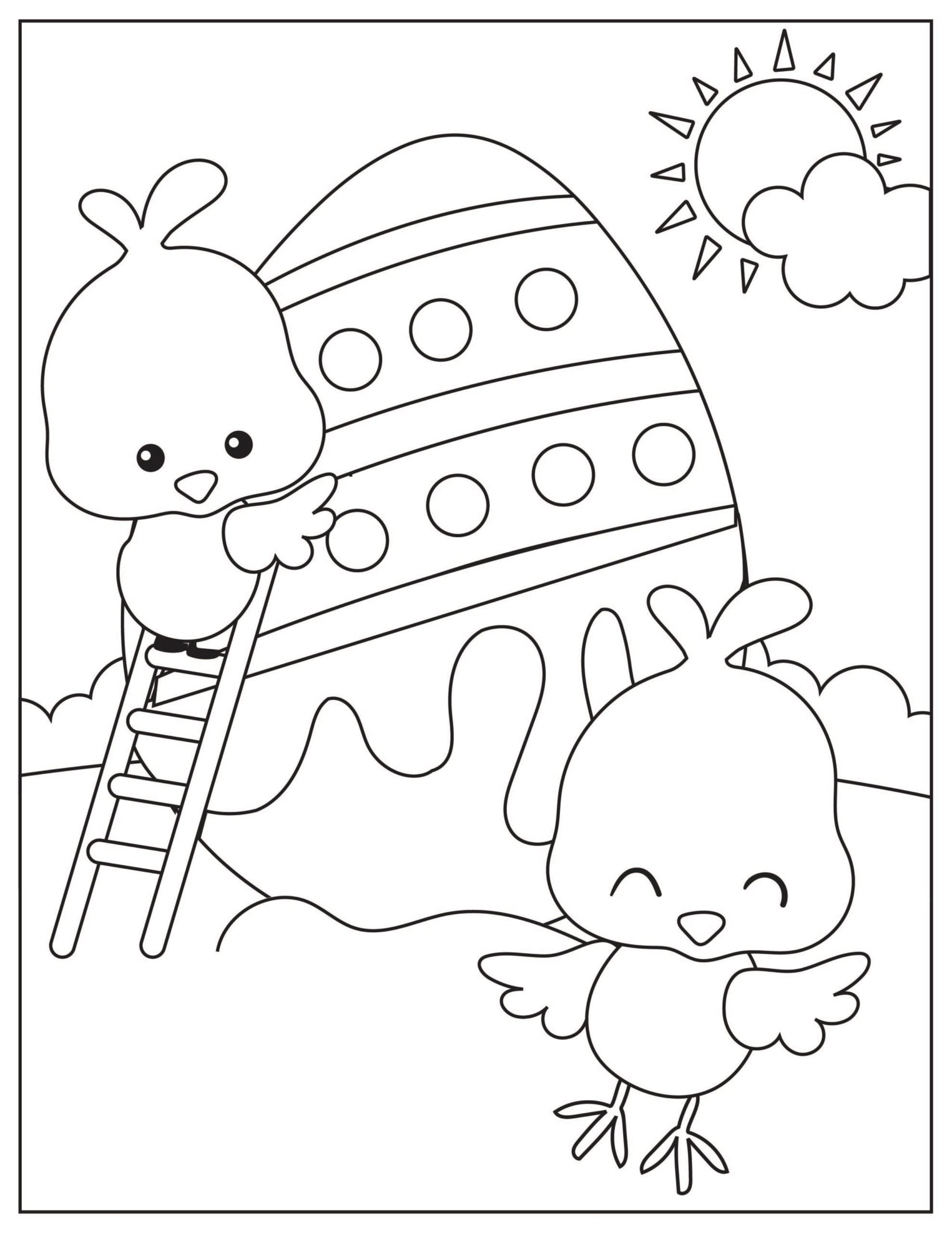 Free Printable Easter Coloring Pages Crafty Morning
