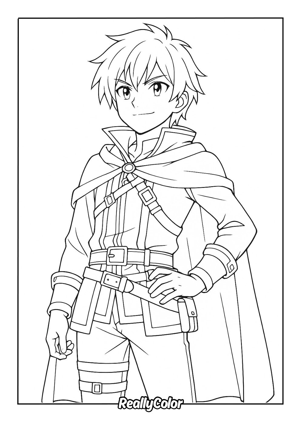 boy coloring pages