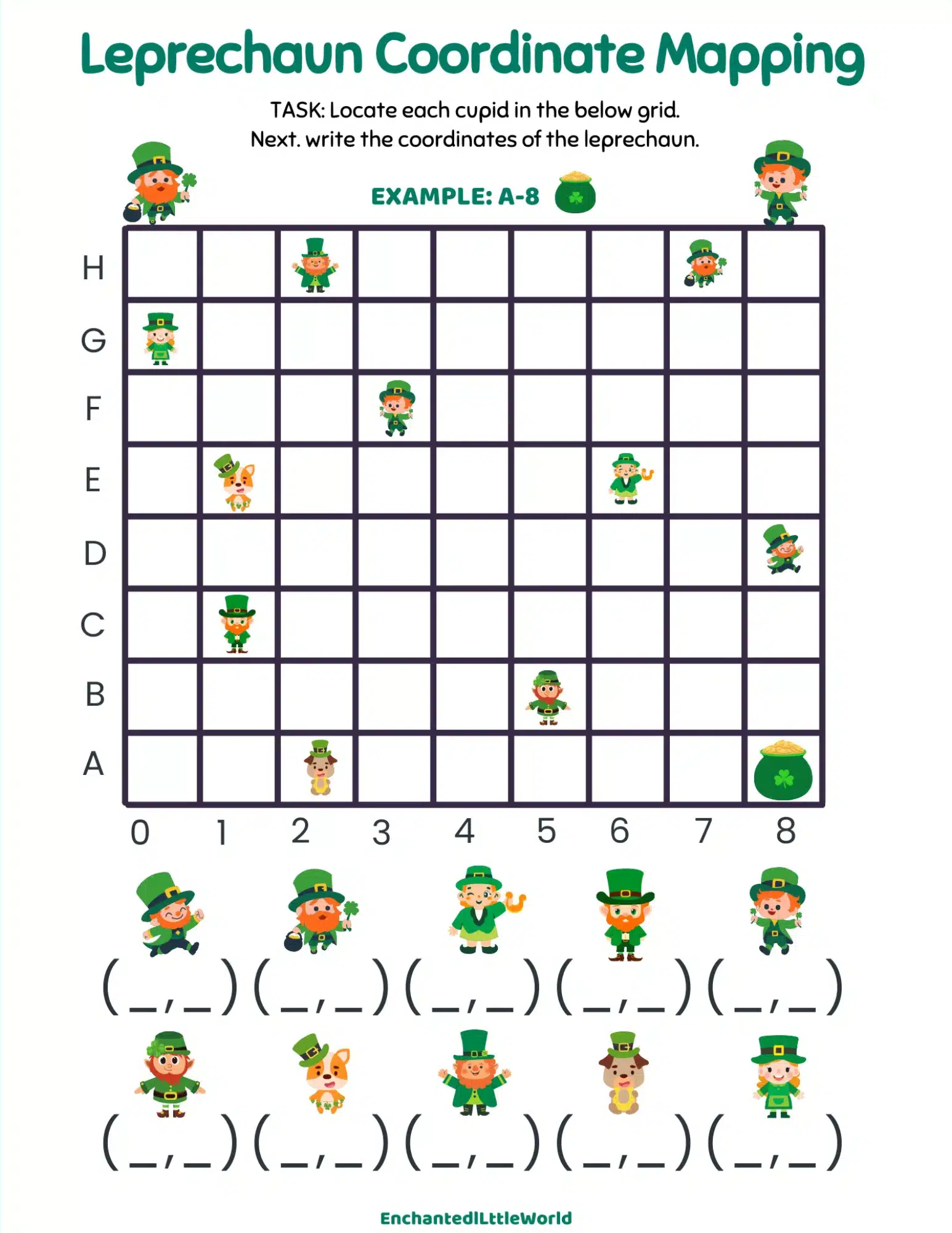 Free Printable St Patrick s Day STEM Worksheet Enchanted Little World