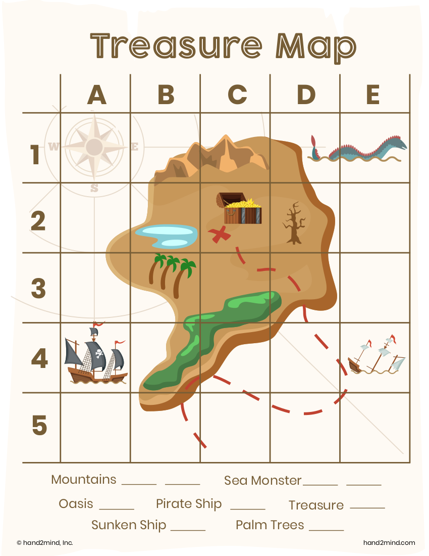 printable pirate map printable pirate map