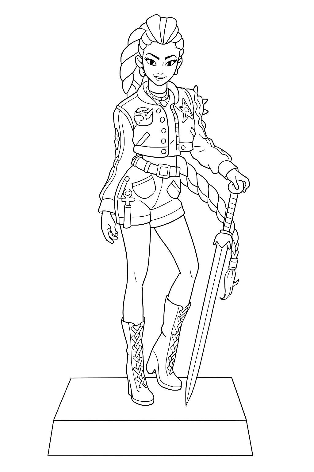 Free Rumi Kpop Demon Hunters Coloring Pages Generator 36 Rumi Kpop Demon Hunters Coloring Pages To Download