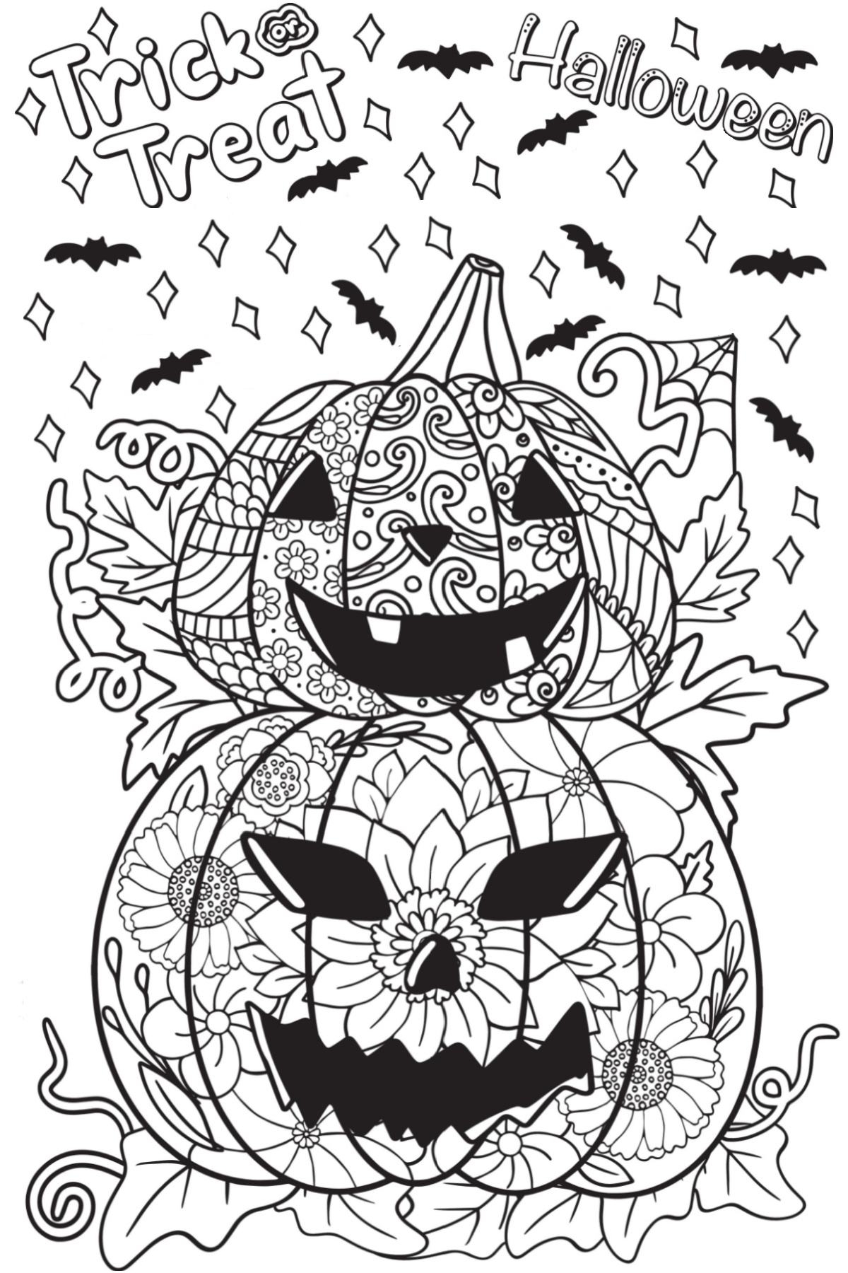 halloween coloring pages printable