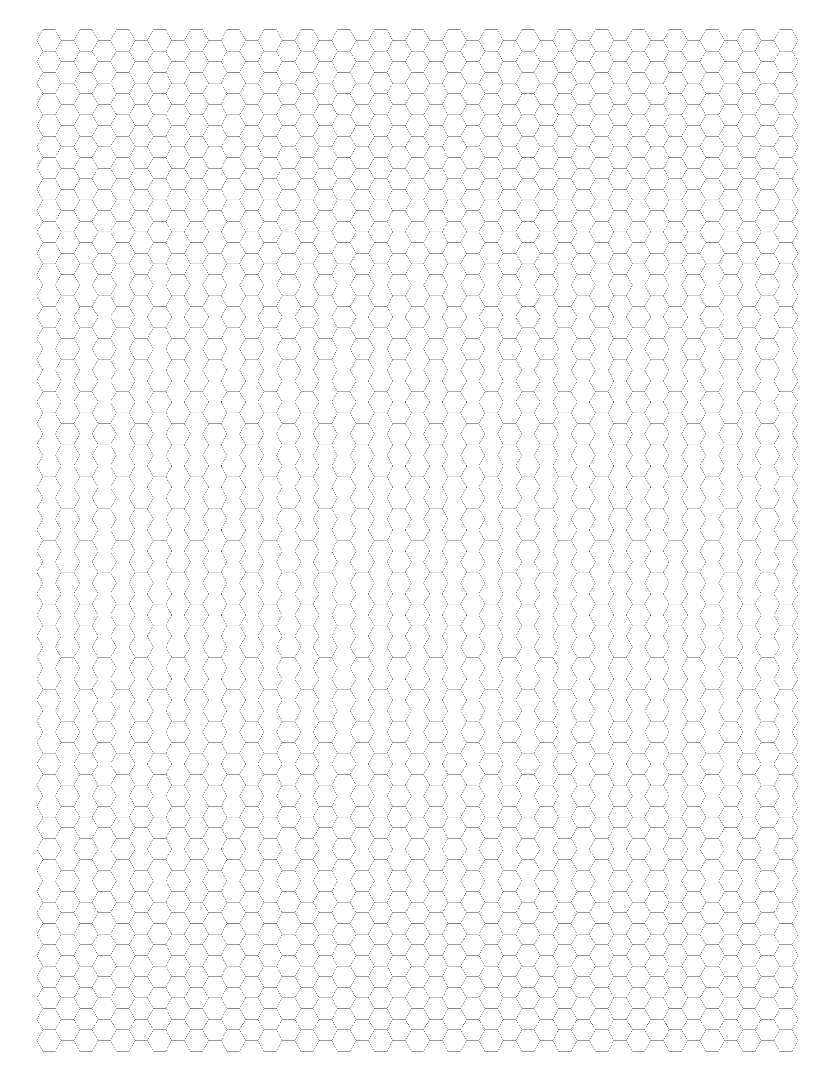 Hexagonal Graph Paper Generators Hexagonal Graph Paper Generators