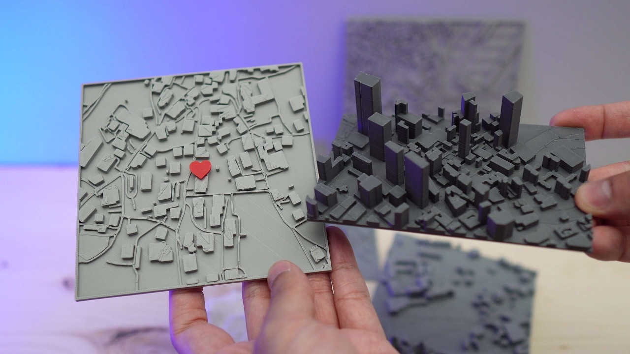 How To 3D Print Your Own Cityscapes And Terrains FREE Method YouTube
