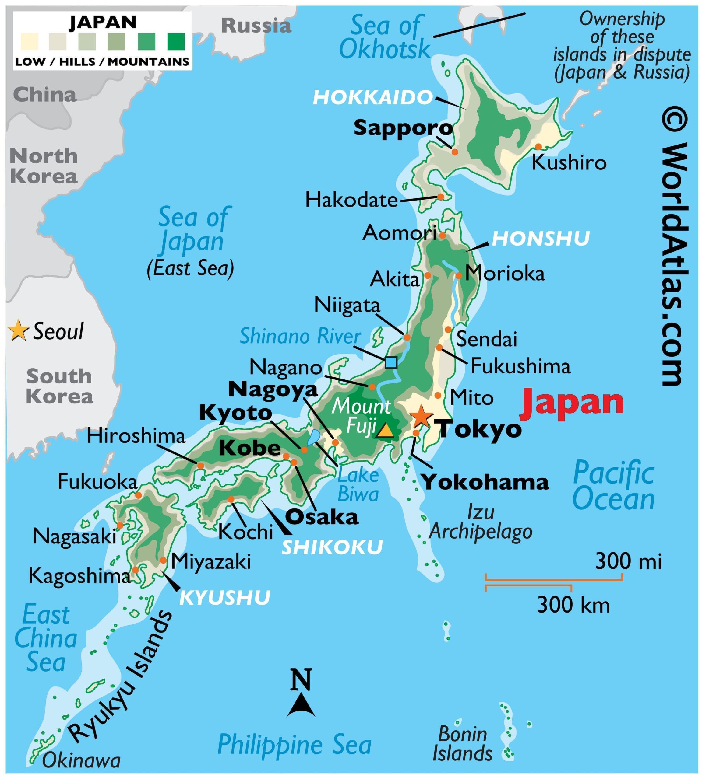 printable map of japan