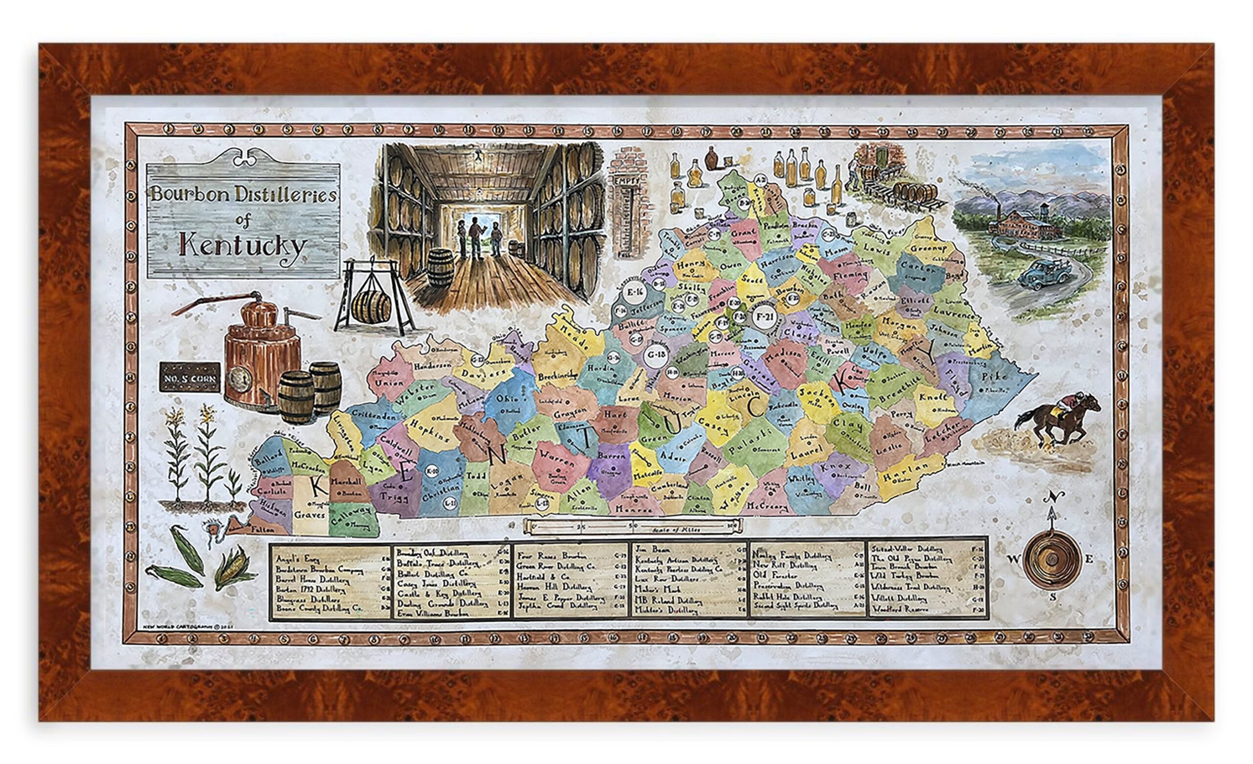 pdf printable kentucky bourbon trail map pdf printable kentucky bourbon trail map