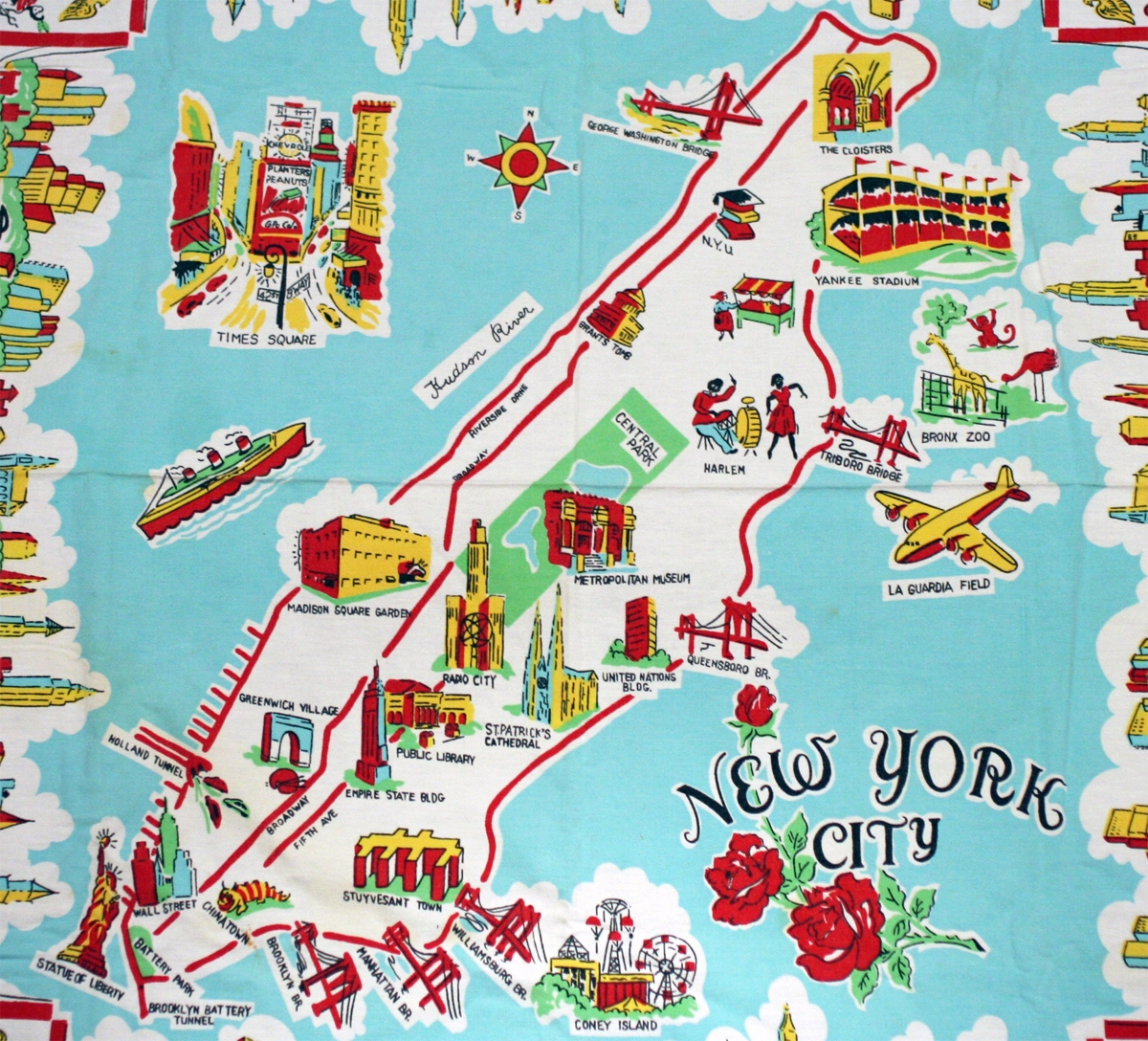 nyc tourist map printable