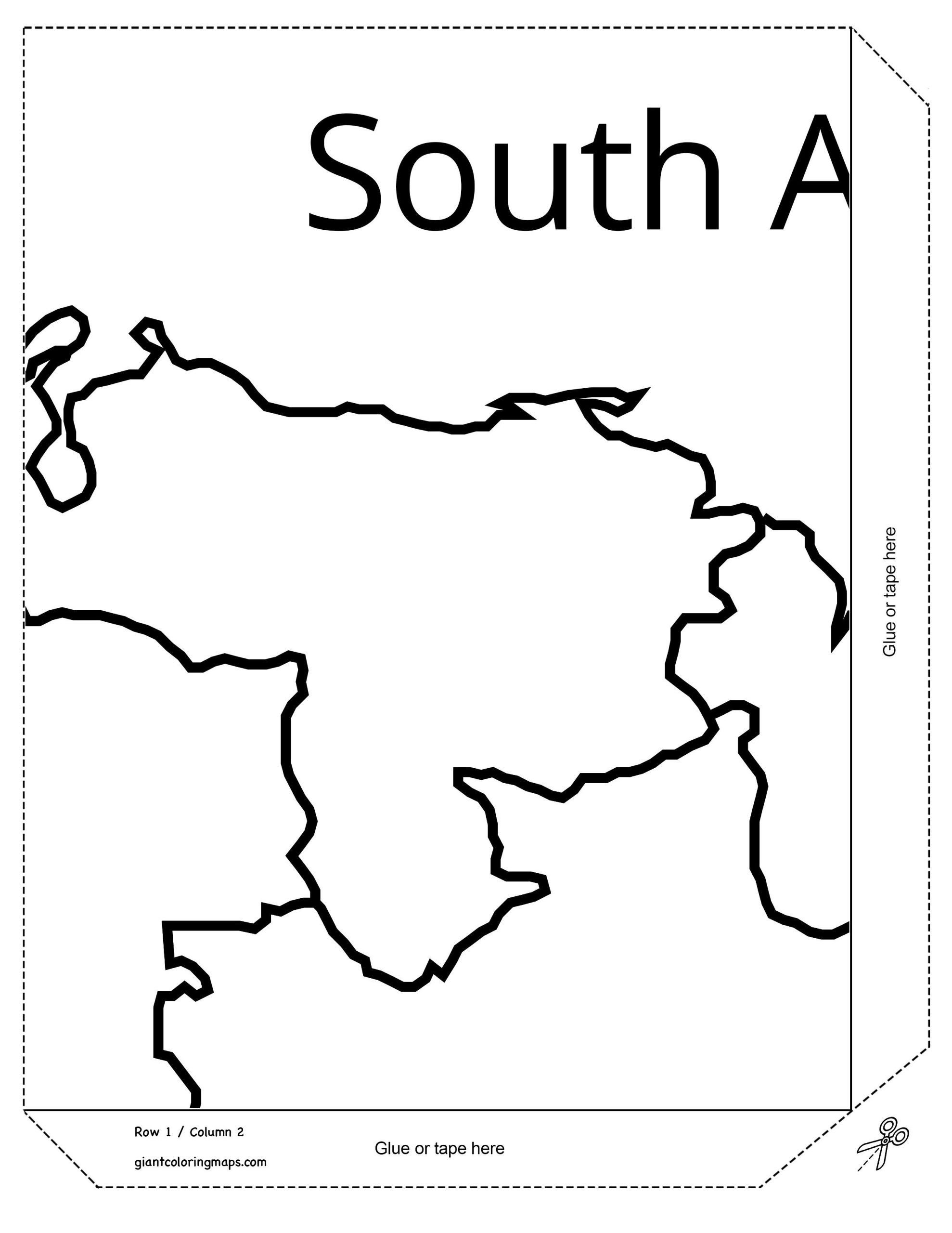 printable map south america printable map south america