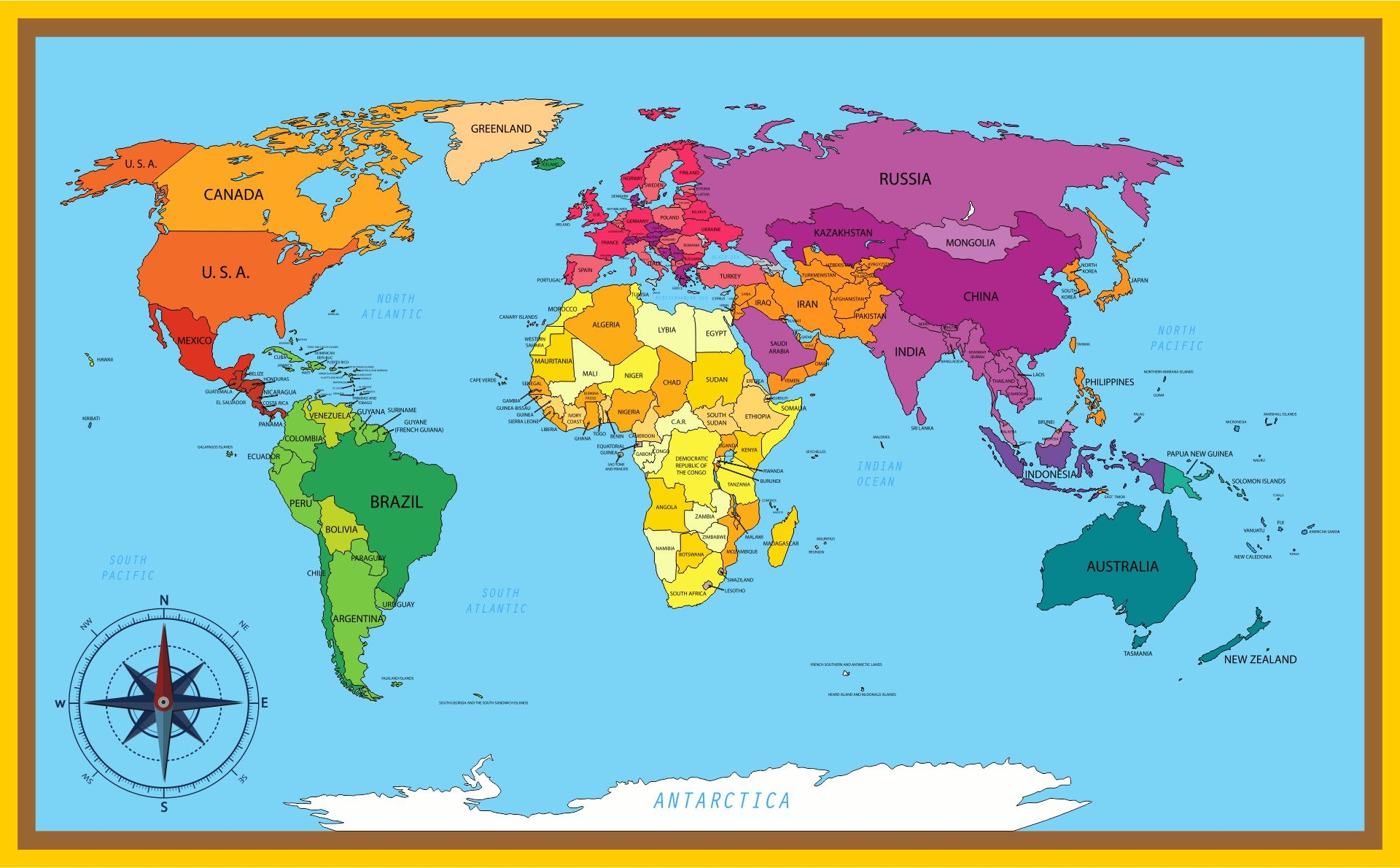 Large World Map 10 Free PDF Printables Printablee Large World Map 10 Free PDF Printables Printablee