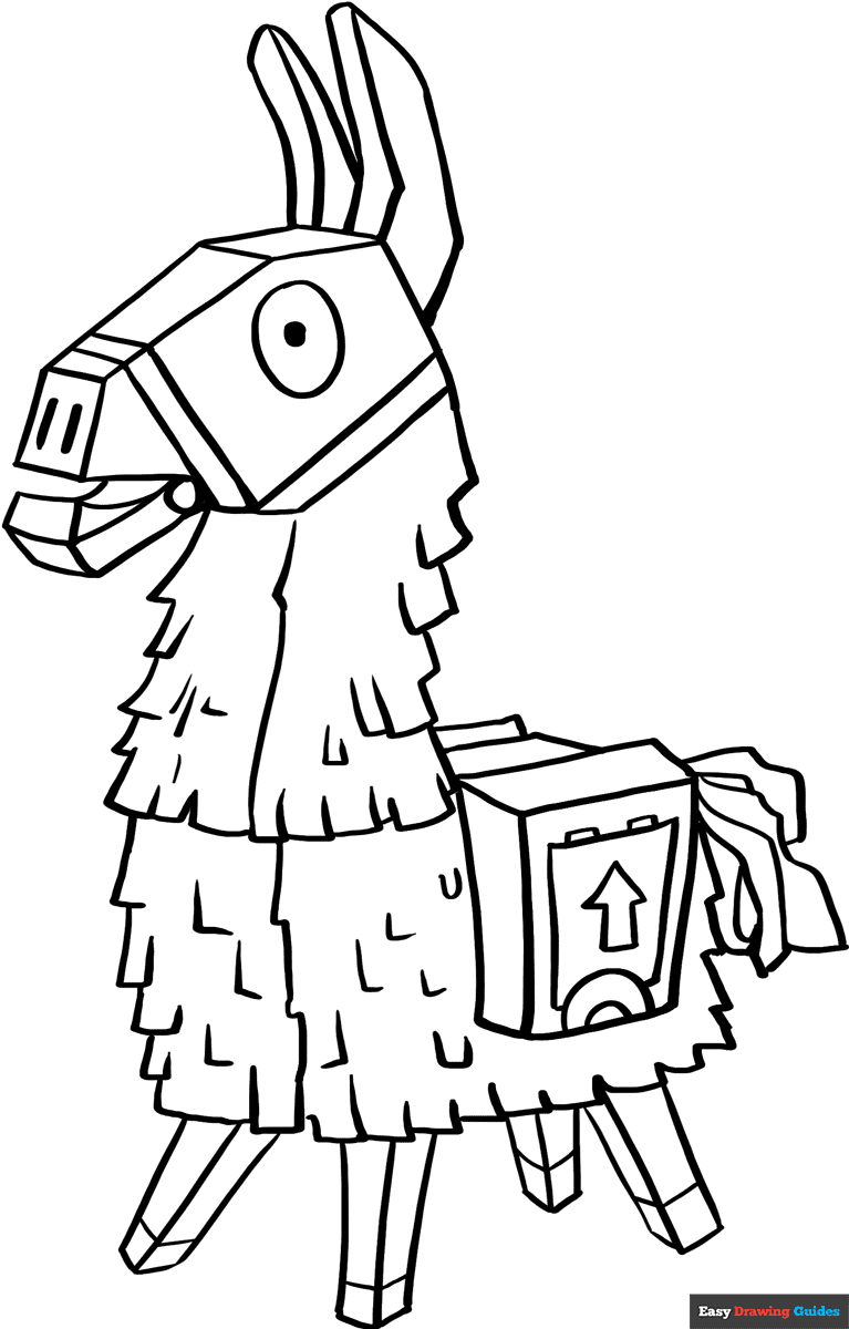fortnite coloring pages