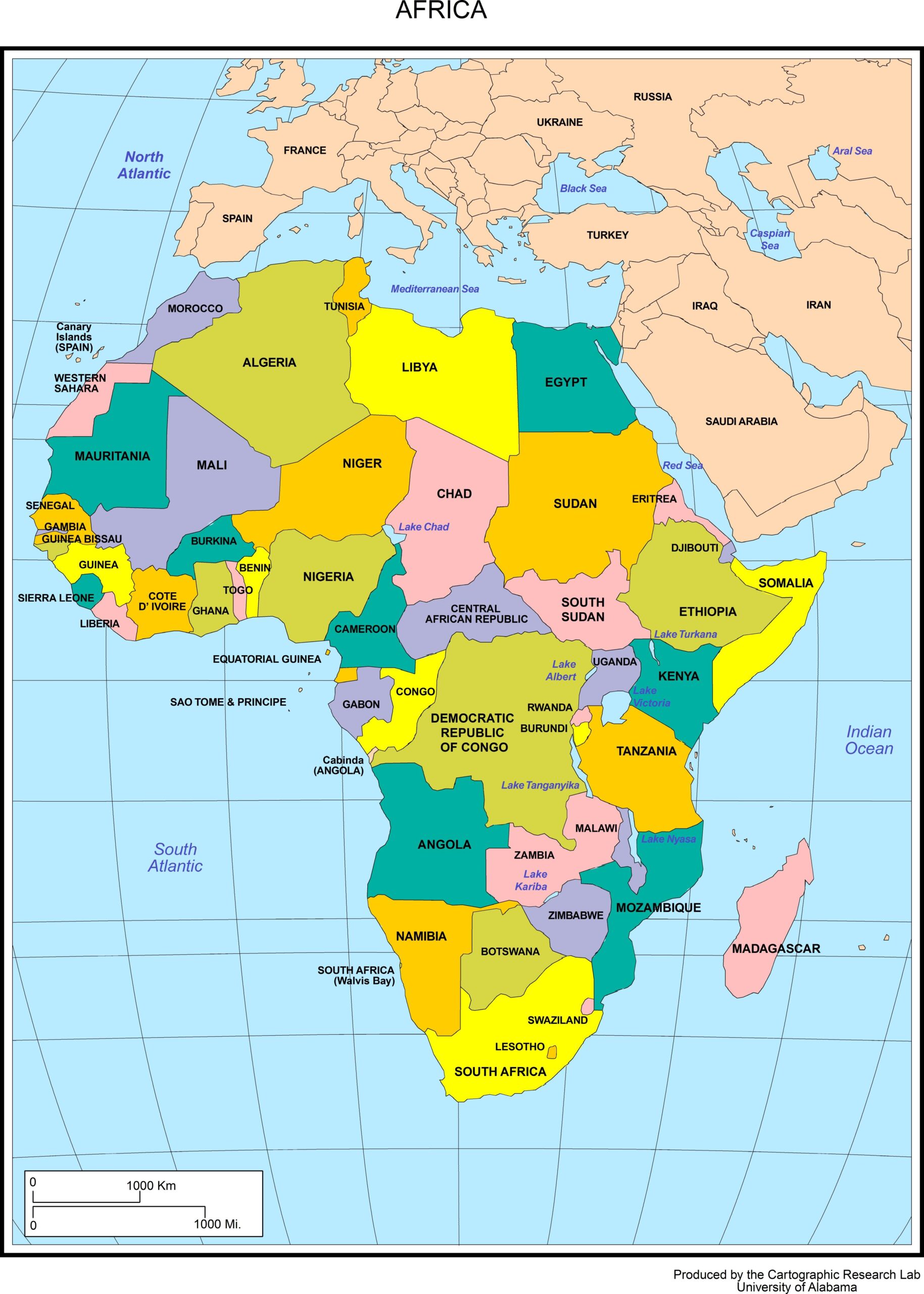 Maps Of Africa Maps Of Africa