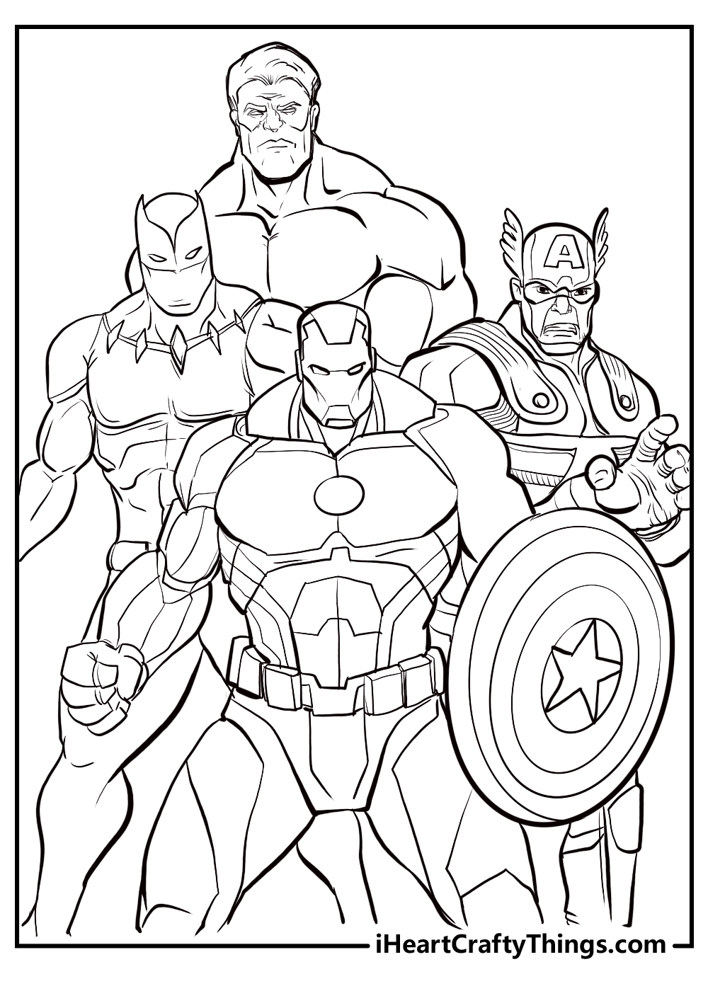 Marvel Avengers Coloring Books Set Of 2 96 Pages Each Giant Activity Books For Kids Spiderman Toys For Boys 4 6