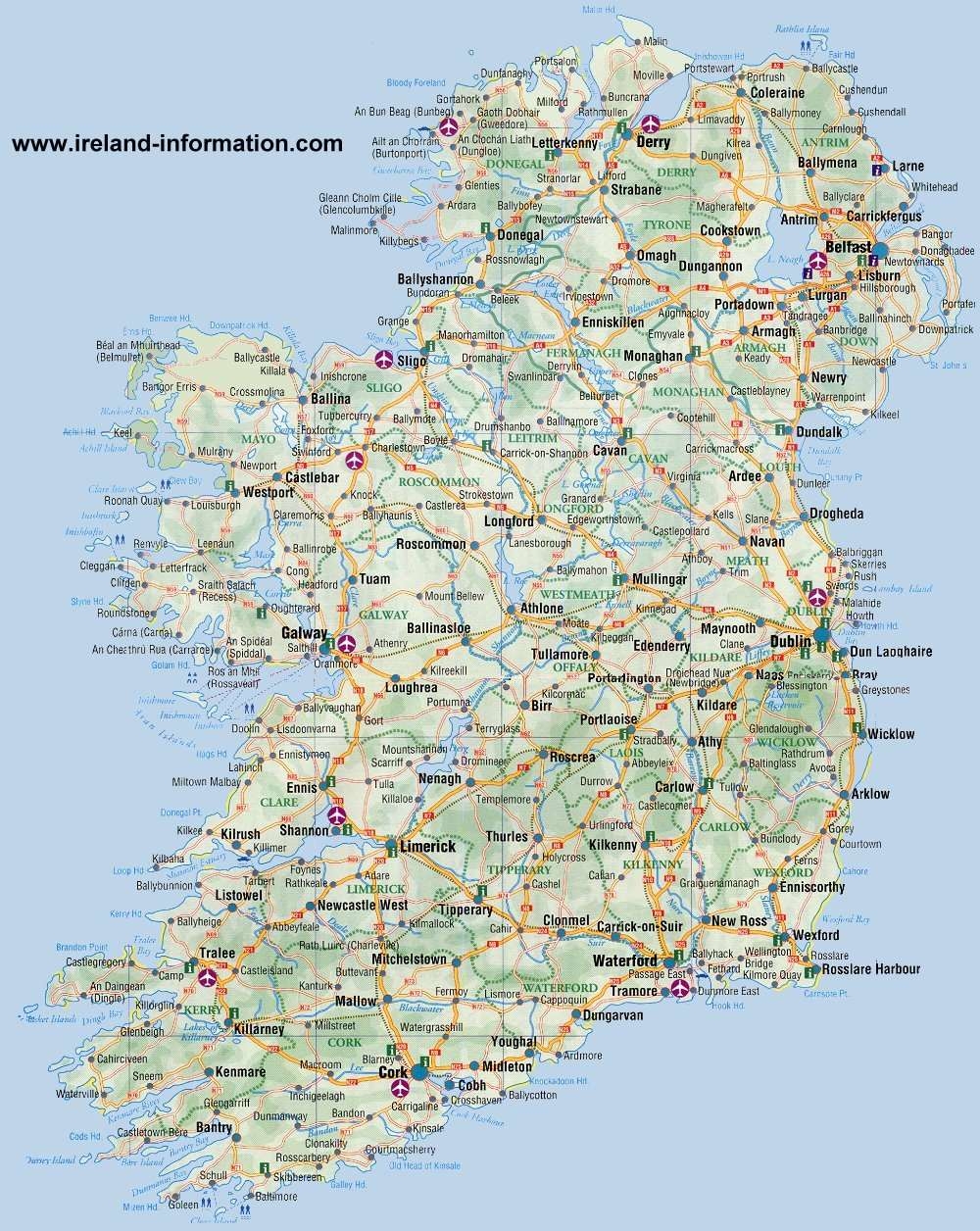 Most Popular Tourist Attractions In Ireland Free Paid Attractions