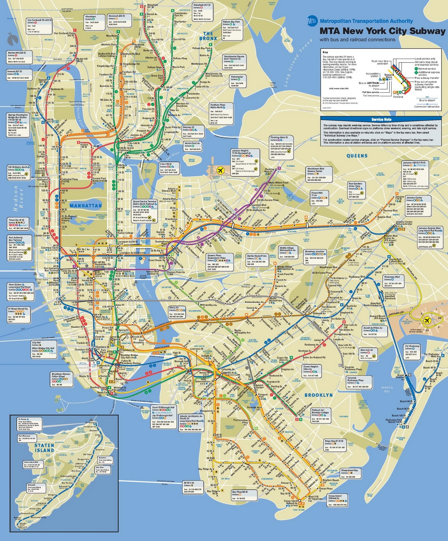 New York City Subway Map Go NYC Tourism Guide New York City Subway Map Go NYC Tourism Guide
