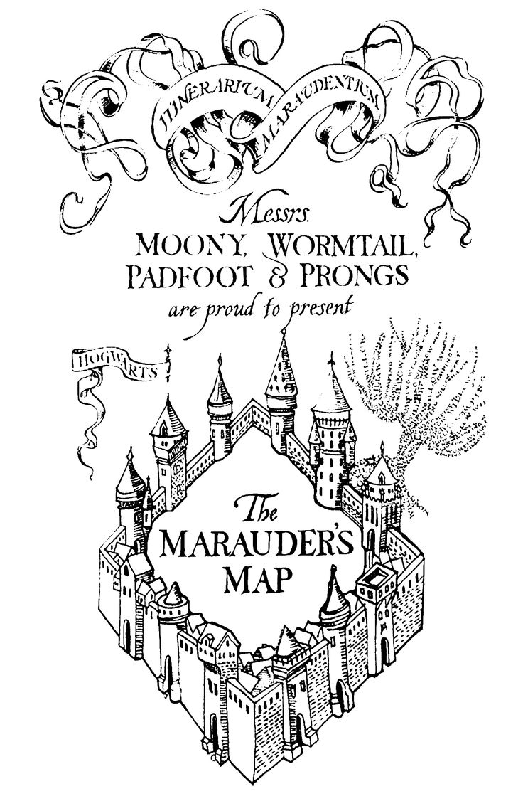 printable marauders map